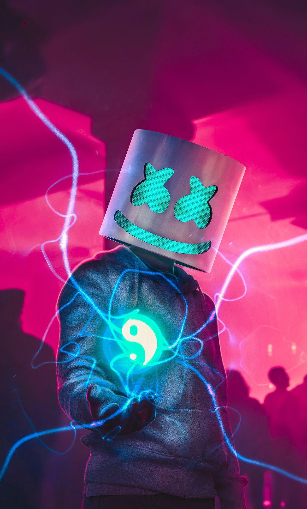 1280x2120 Glow Art Wallpaper