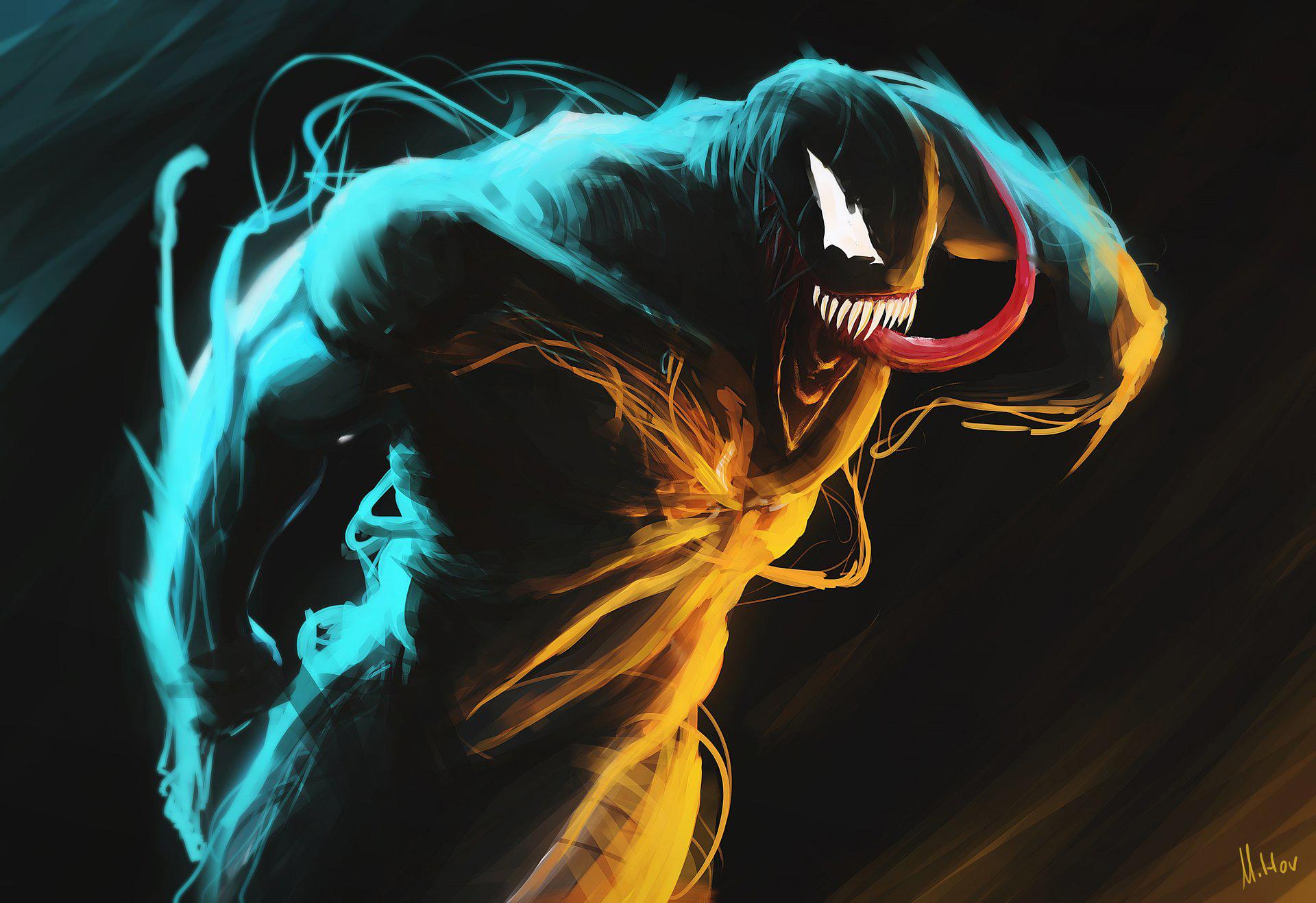 1920x1318 Venom Glowing Art, HD Superheroes, 4k Wallpaper, Image, Background, Photo and Picture