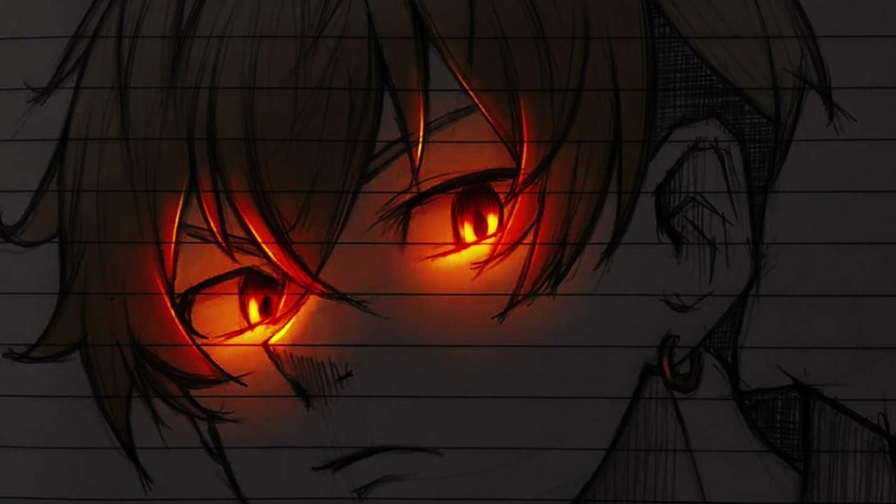 1280x720 Glow Art Anime Wallpaper