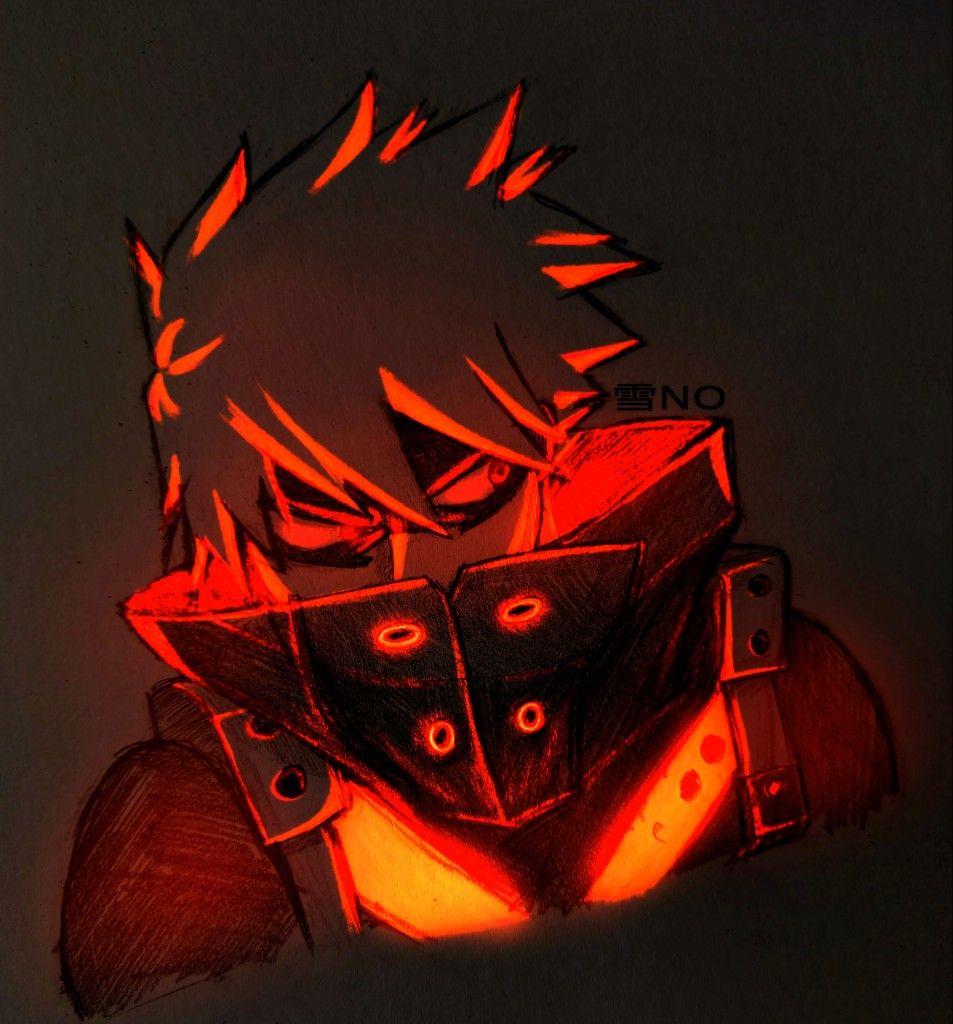 953x1024 Anime Glow Art Wallpaper
