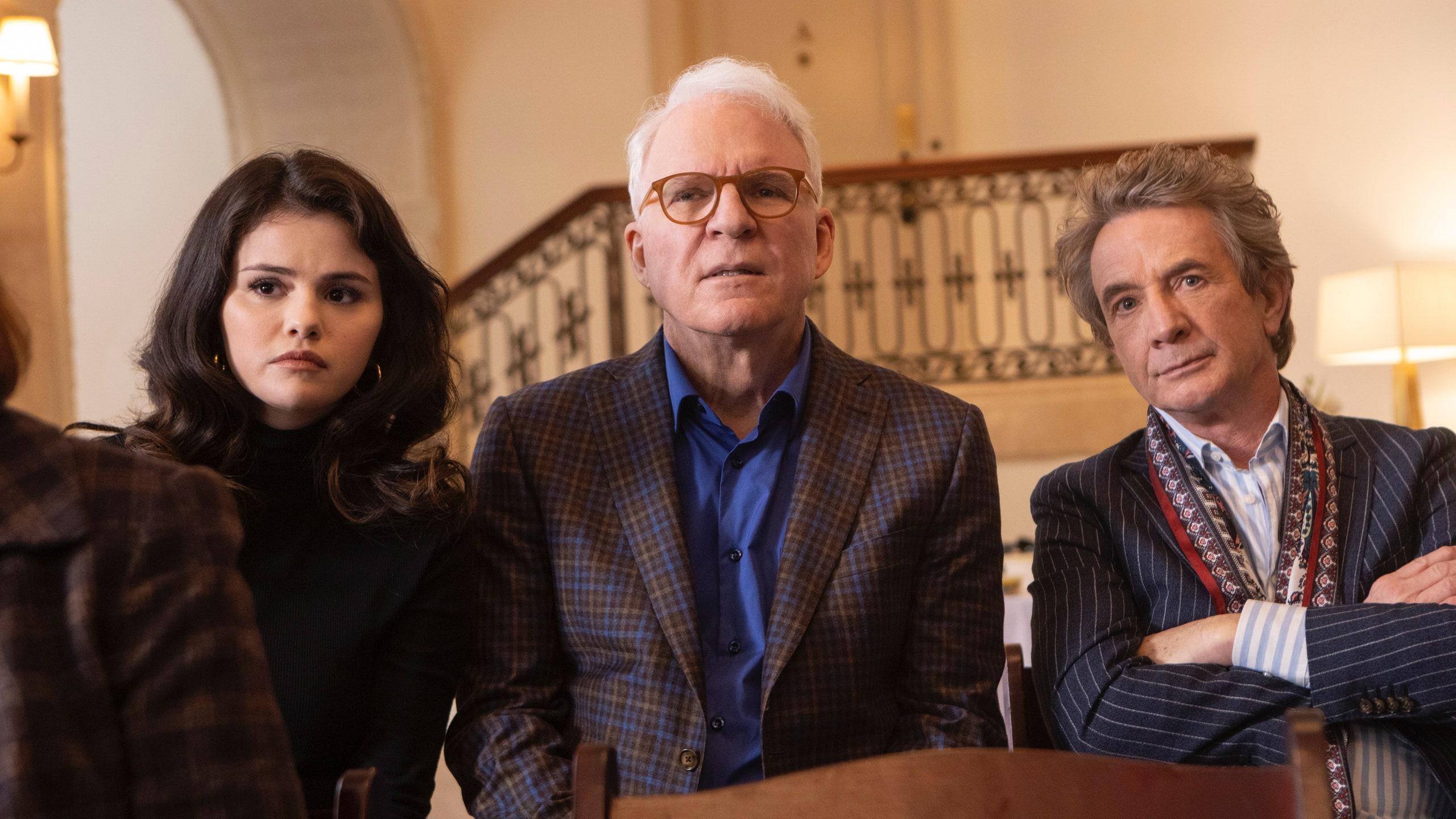 2560x1440 Only Murders in the Building' Sets the Scene for a Stylish Whodunit