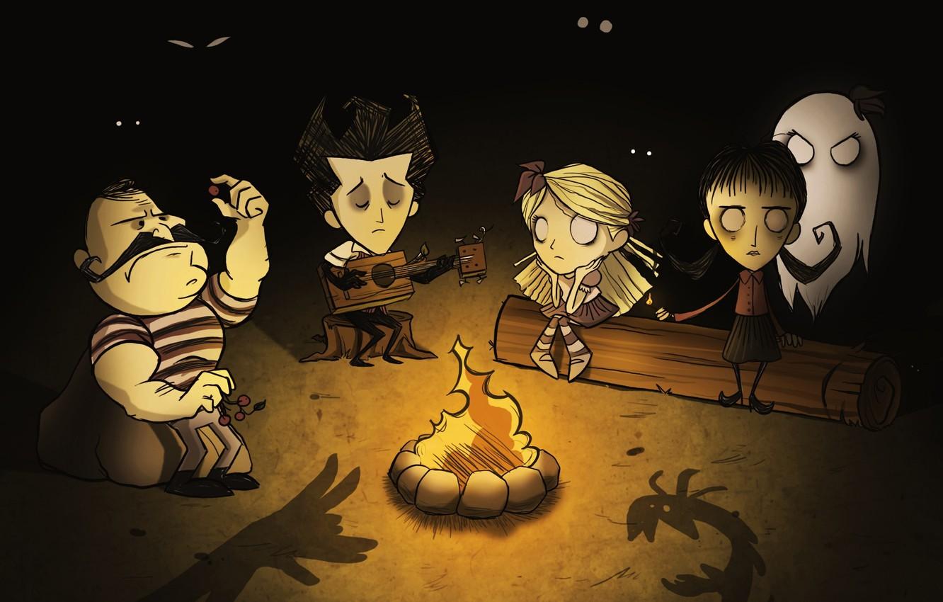 1332x850 Wallpaper games, Wilson, Don't Starve image for desktop, section игры