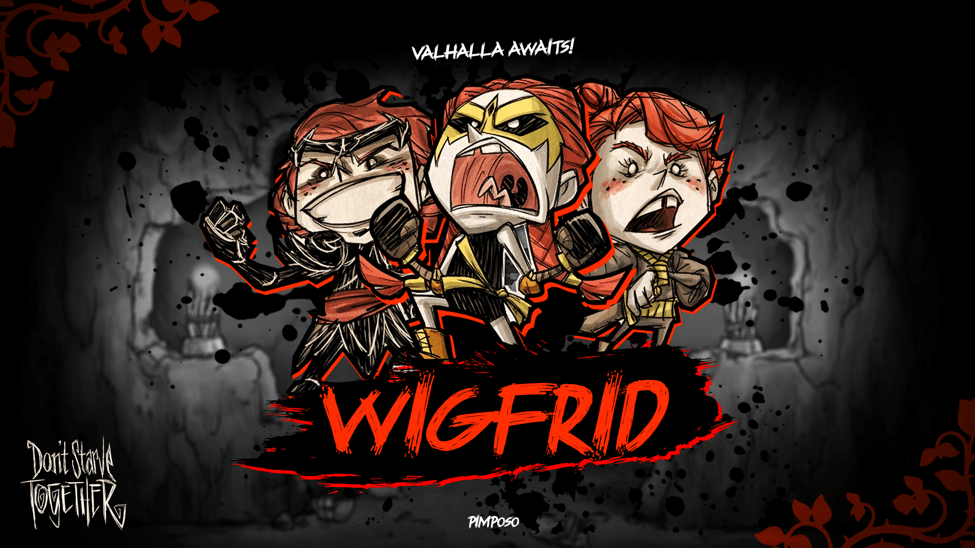1920x1080 My wallpaper for Wigfrid - [Don't Starve Together] General Discussion Entertainment Forums