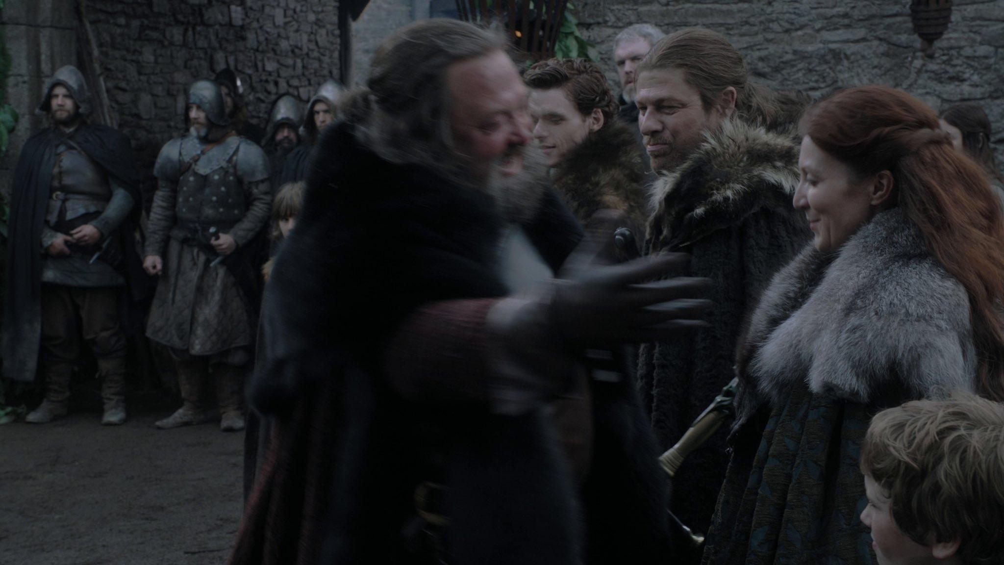 2048x1152 westerosies King Robert Baratheon arrives at Winterfell in Season 1 he only touches the Starks who would eventually die throughout the series