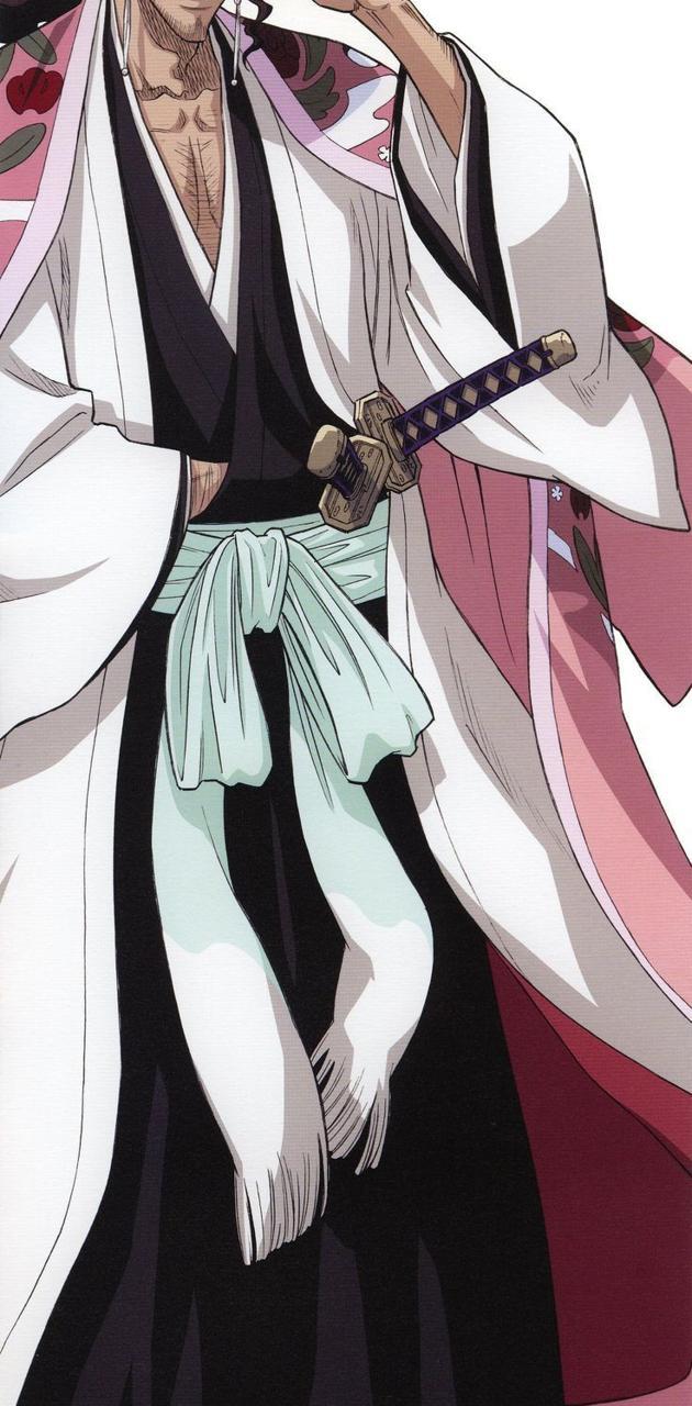 630x1280 Cpt. Shunsui Kyoraku wallpaper