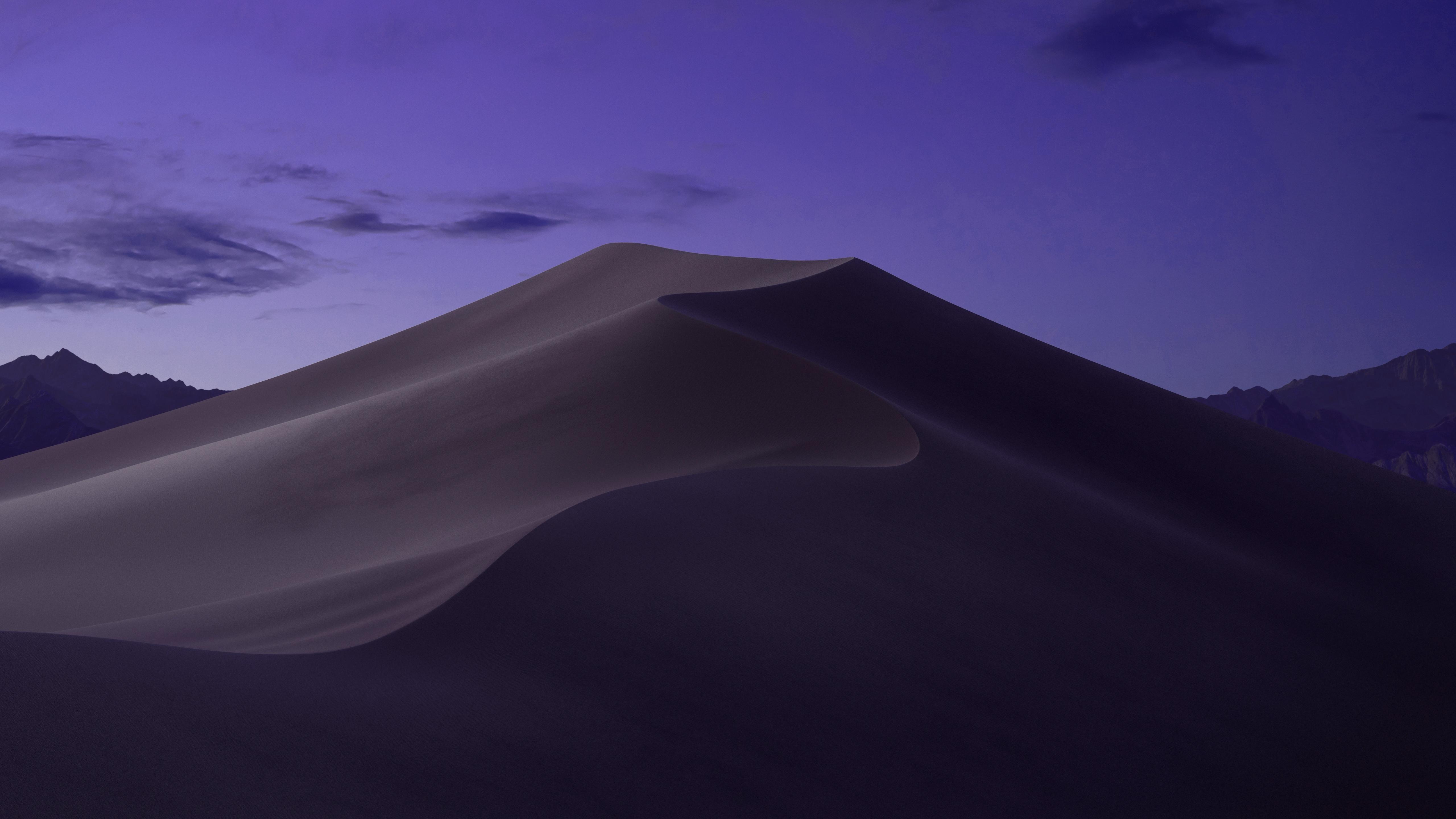 5120x2880 4K, purple, landscape, dark, desert, sand, photography, nature, sky, Mojave Deserts, Mojave Gallery HD Wallpaper