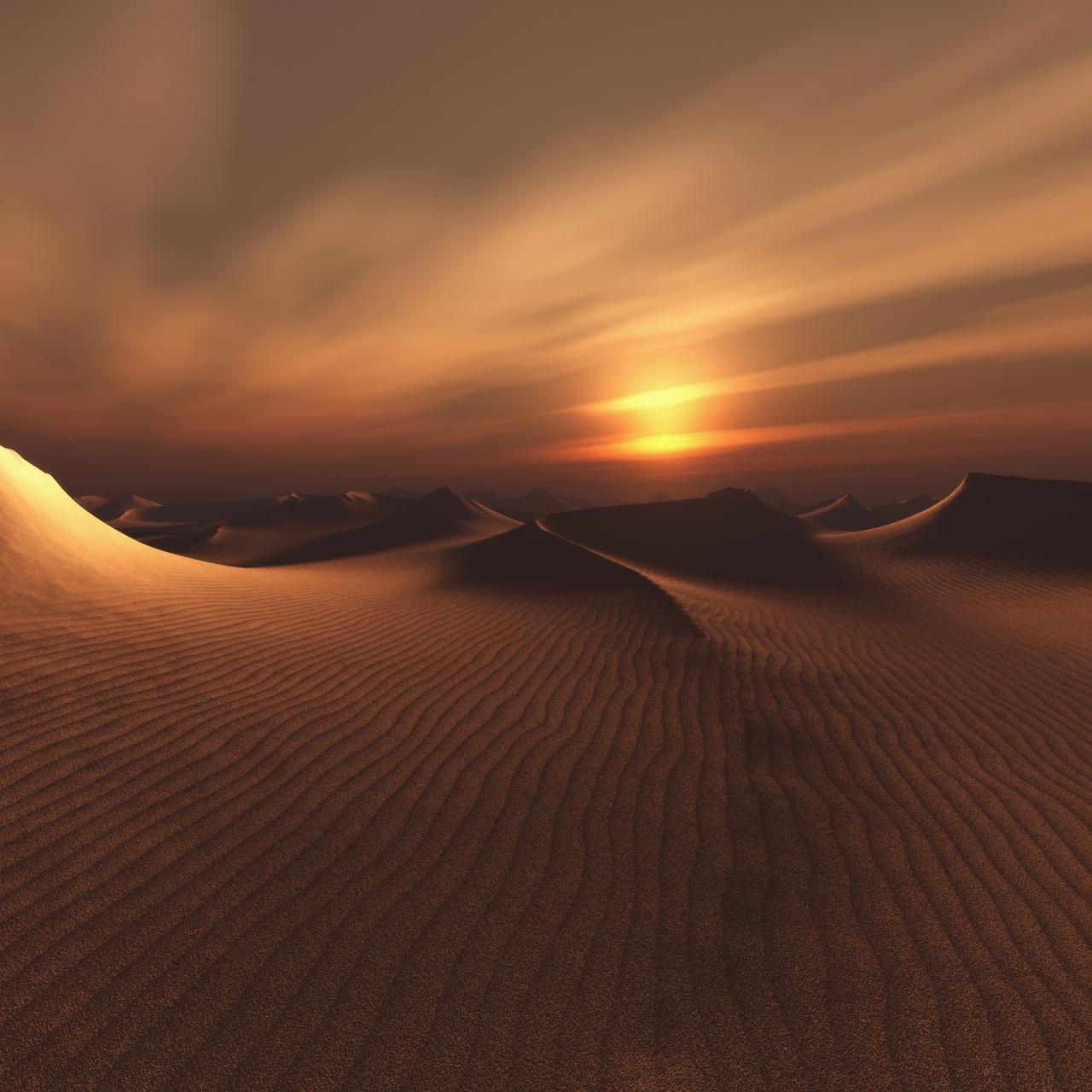 1280x1280 Wallpaper 4k Desert Dark 4k Wallpaper