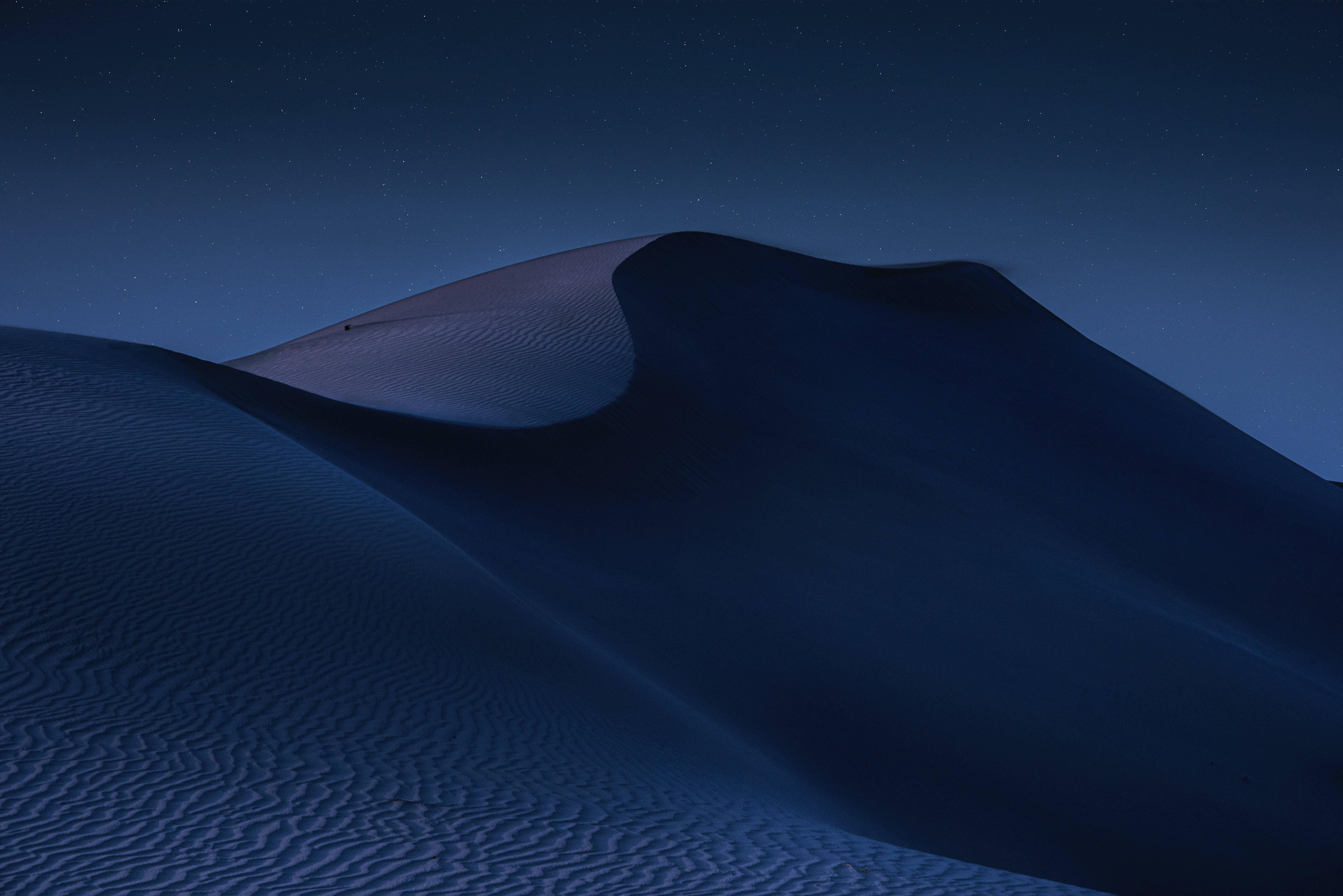 5397x3602 Download Scenic Mountain Desert Dark 4k Wallpaper