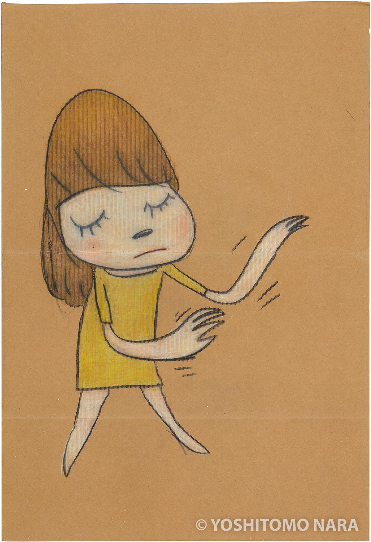1200x1753 No.YNF6795 in the Dark. YOSHITOMO NARA The Works