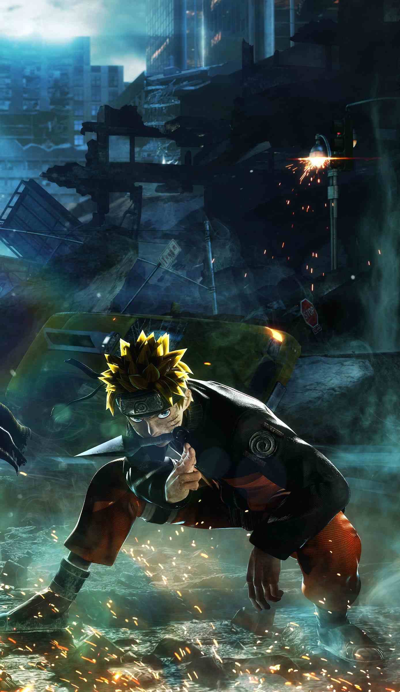 1388x2400 Naruto iPhone 13 Wallpaper
