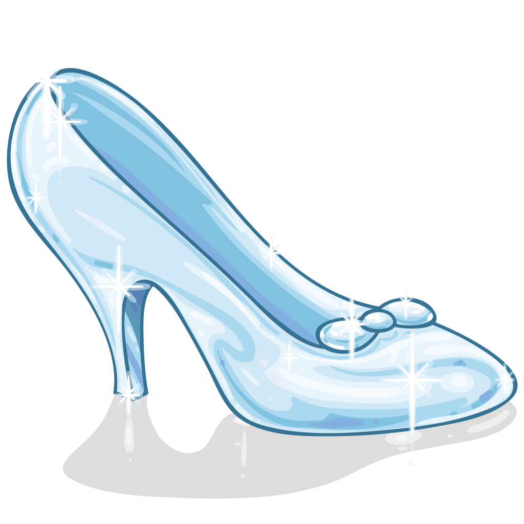 1024x1024 Free Cinderella Shoe Clipart, Download Free Cinderella Shoe Clipart png image, Free ClipArts on Clipart Library