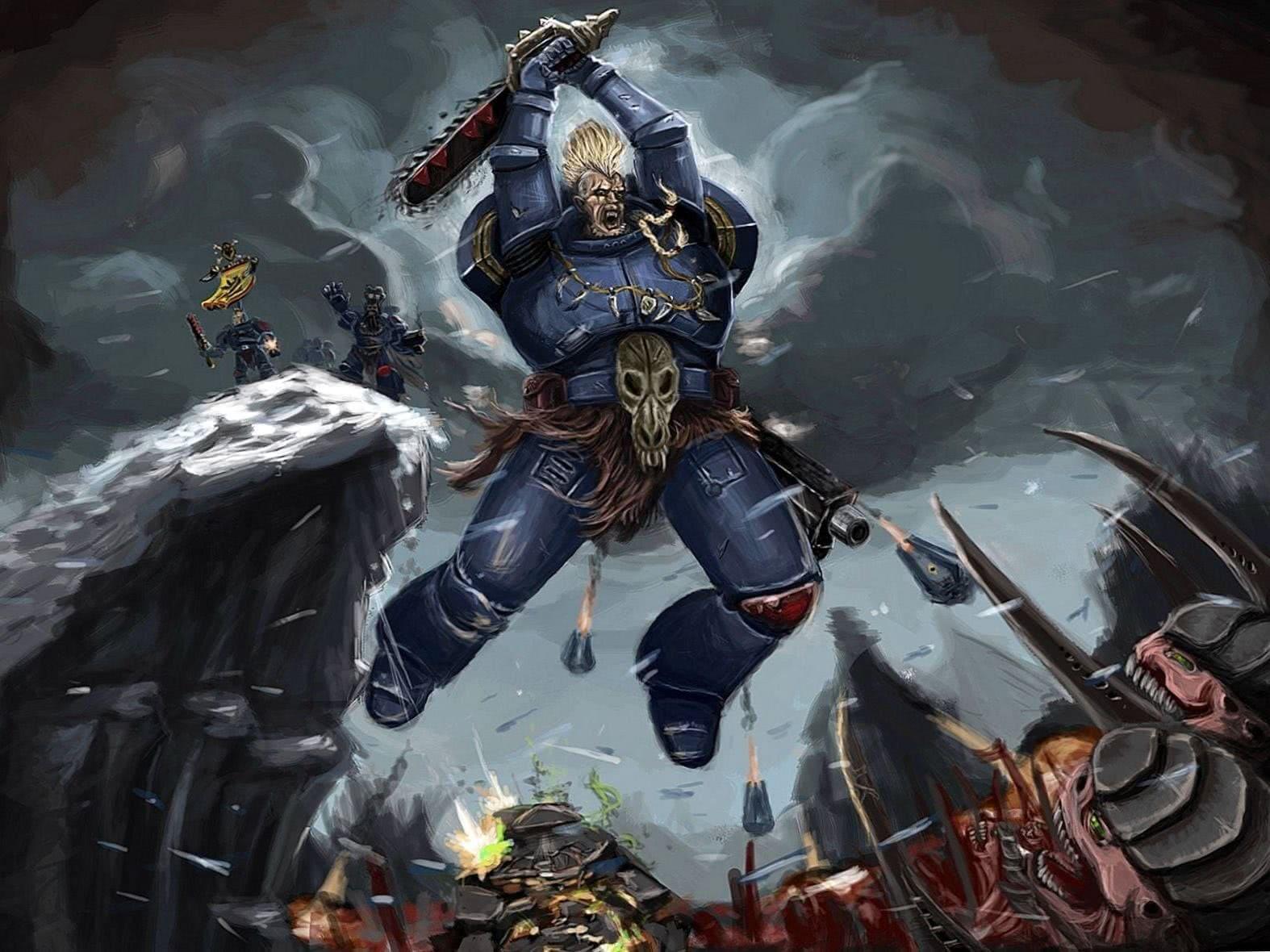 1574x1180 Space Wolves Wallpaper