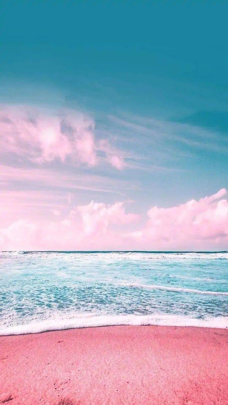 Summer Pink Beach Wallpapers - Top Free Summer Pink Beach Backgrounds ...