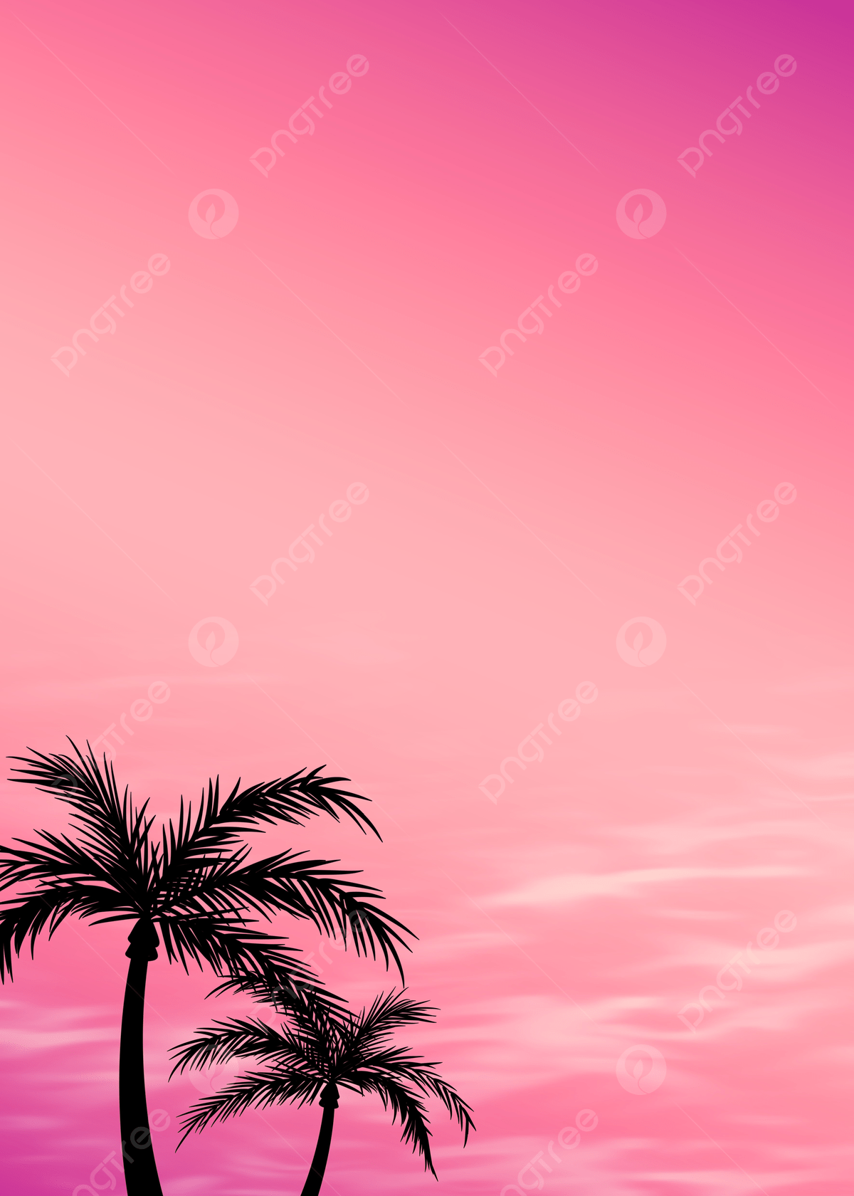 1200x1680 Summer Pink Sunset Sky Background Wallpaper Image For Free Download