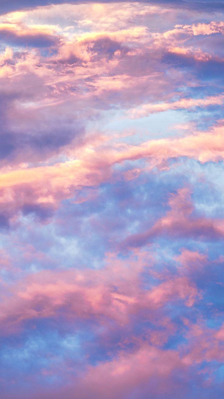 Pink Purple Clouds iPhone HD Wallpapers  Wallpaper Cave