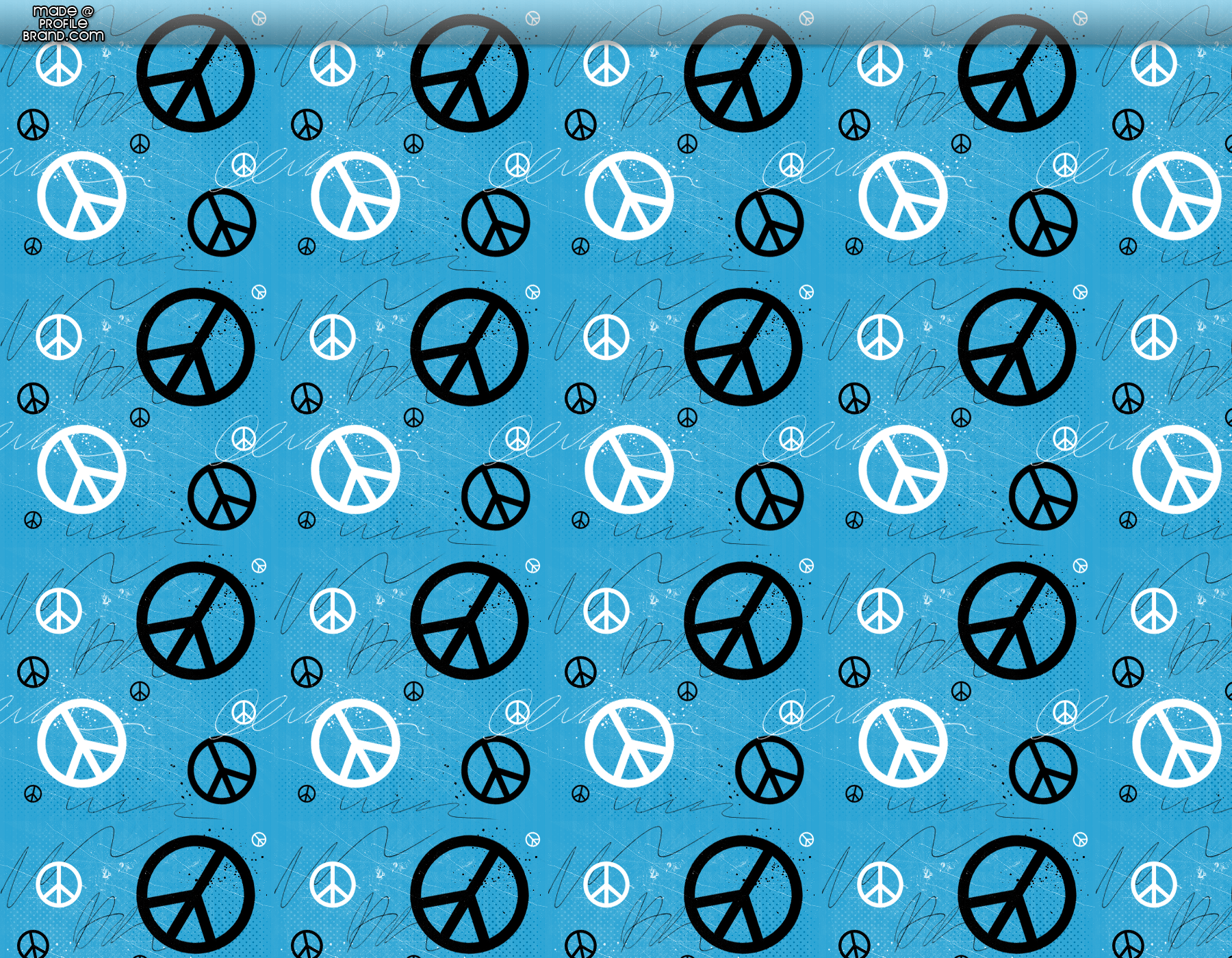 1800x1400 Peace Signs Background