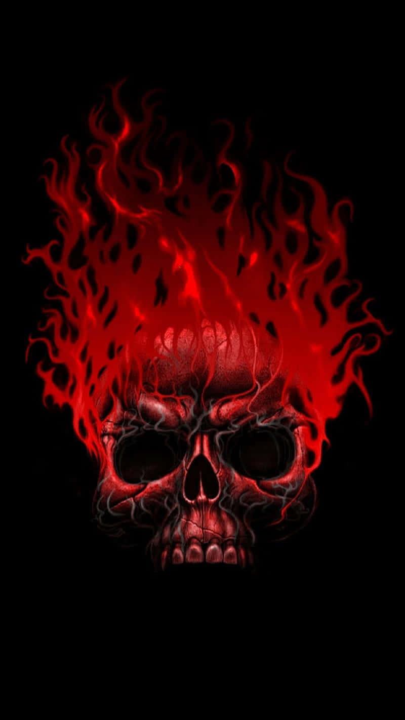 Flame Skull Wallpapers - Top Free Flame Skull Backgrounds - WallpaperAccess