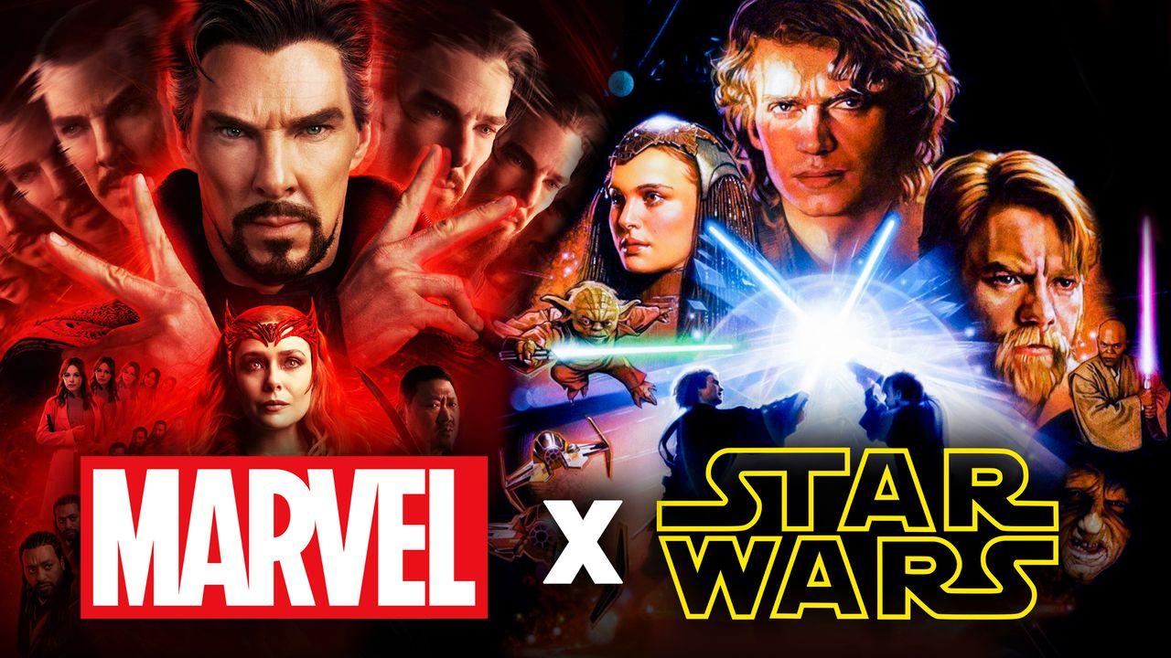 1280x720 MCU Direct new #MultiverseOfMadness clip features a brief shot from a different universe which some fans are speculating to be within the Star Wars galaxy Photo &