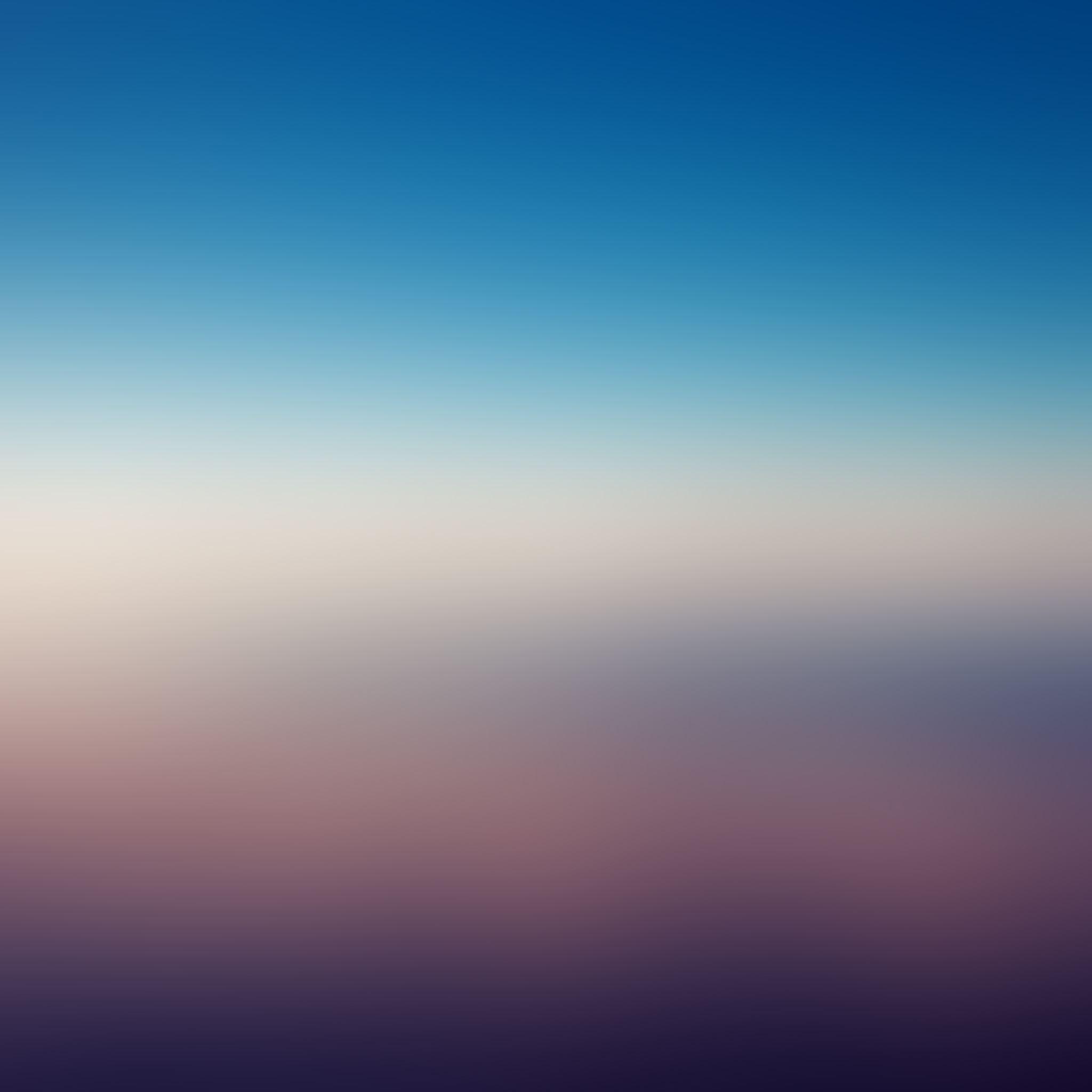 2048x2048 Ocean Art Peace Blue Gradation Blur iPad Air Wallpaper Free Download