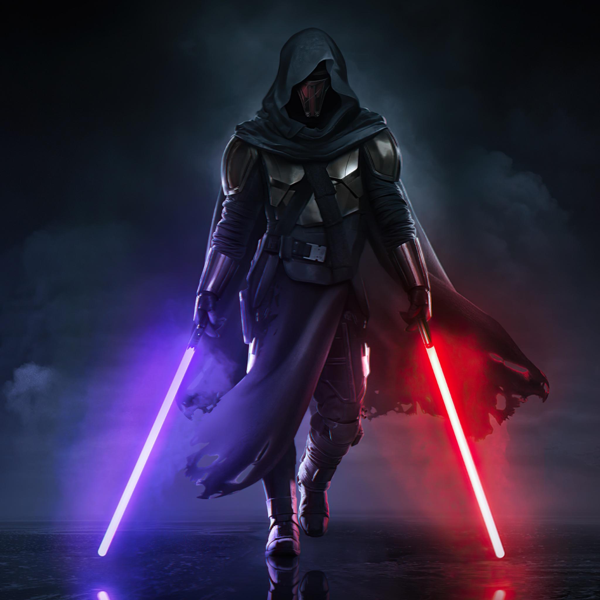 2048x2048 Sith Wallpaper 4K, Star Wars, Lightsaber, Graphics CGI