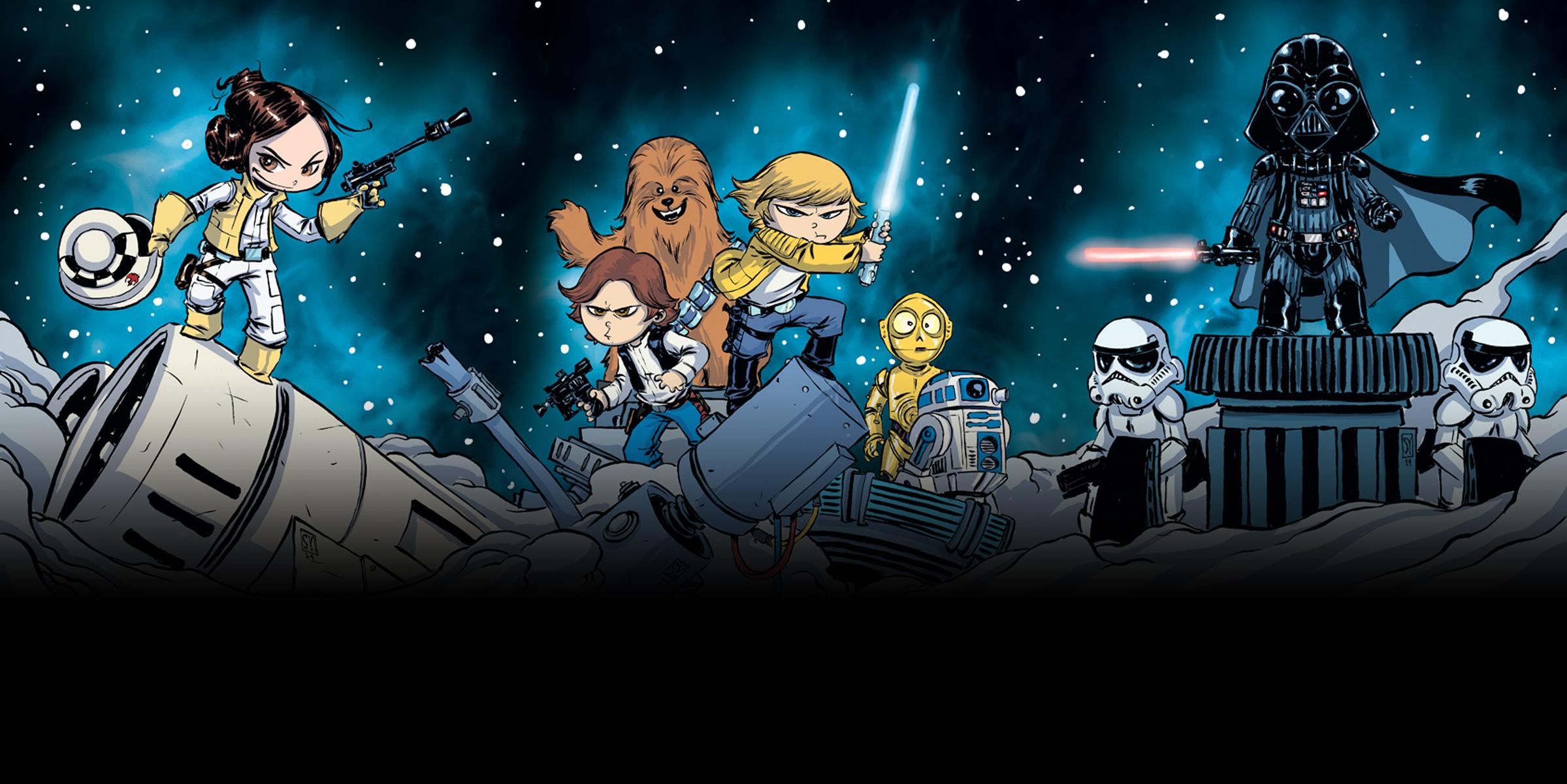 2399x1202 Star Wars Halloween Background