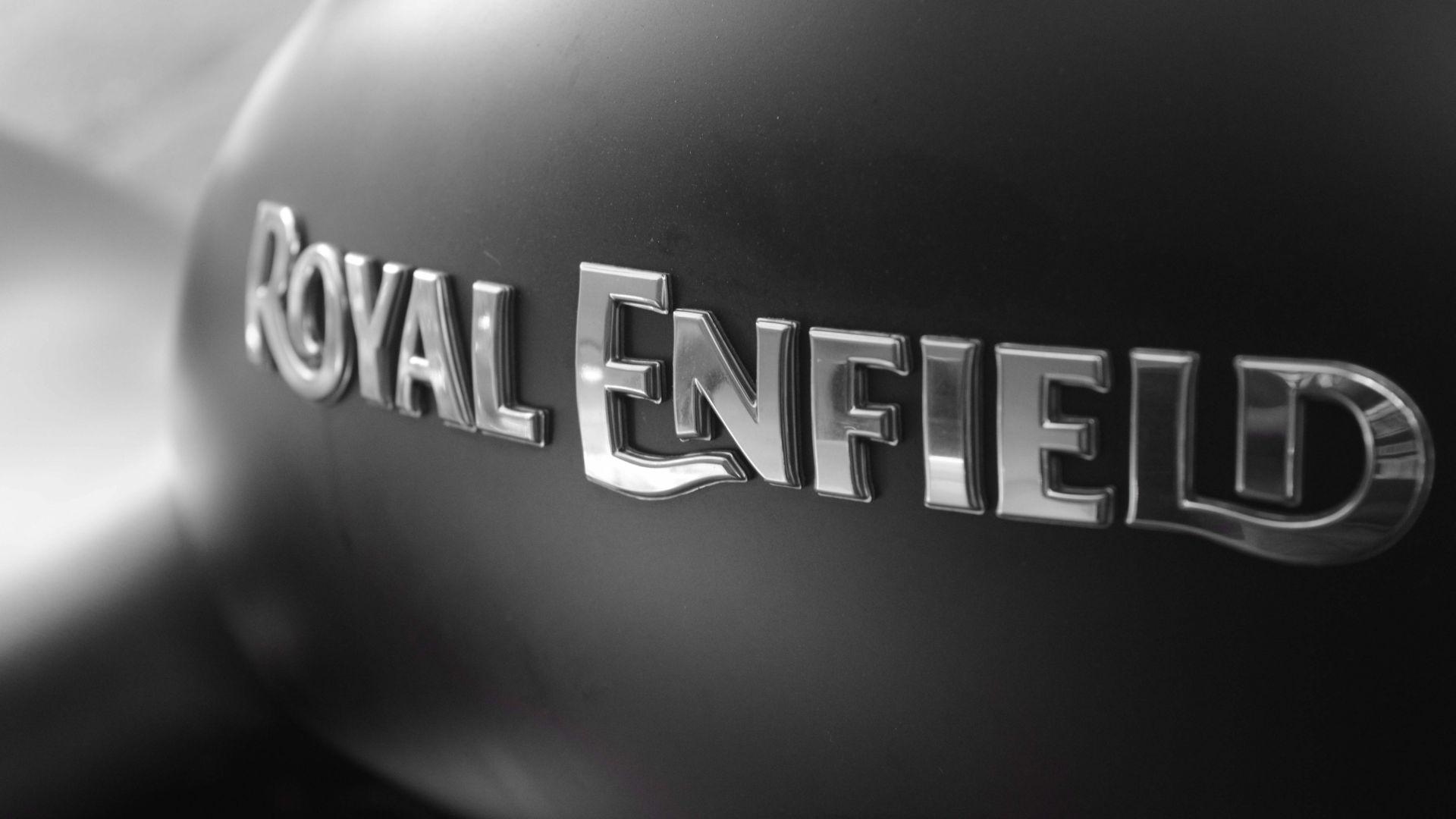 1920x1080 Desktop Wallpaper Bike, Bullet, Royal Enfield, Monochrome, Logo, HD Image, Picture, Background, Wyrulm