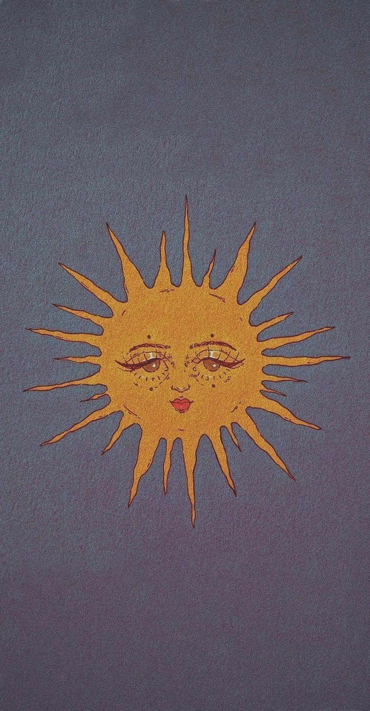 736x1414 Spiritual sun. Hippie art, Hippie wallpaper, Psychedelic art