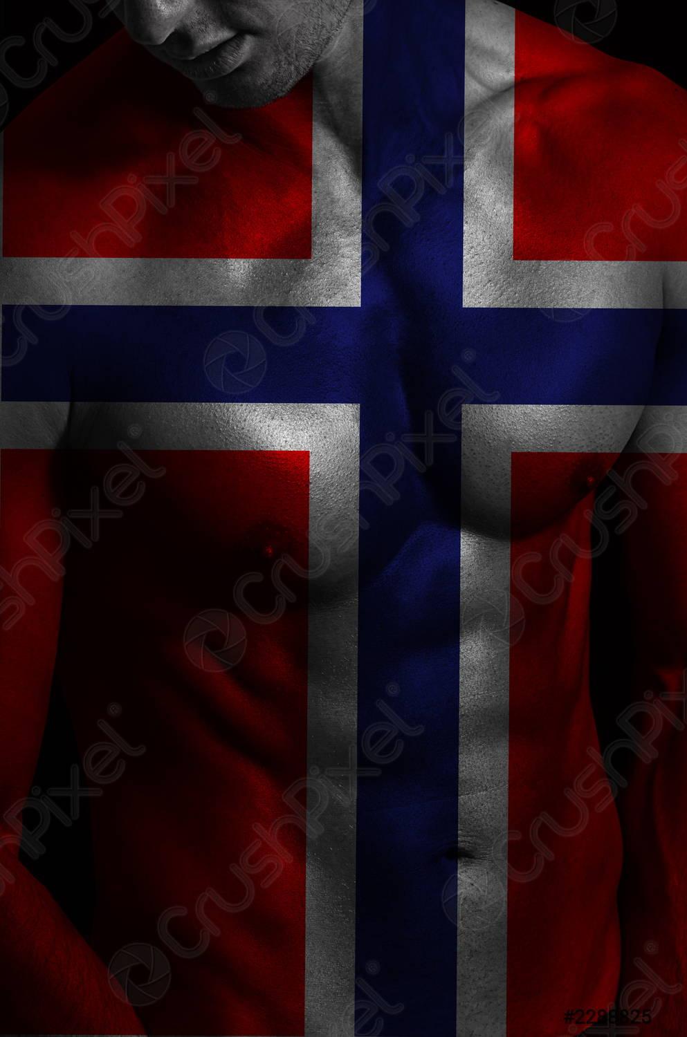 993x1500 Man with flag