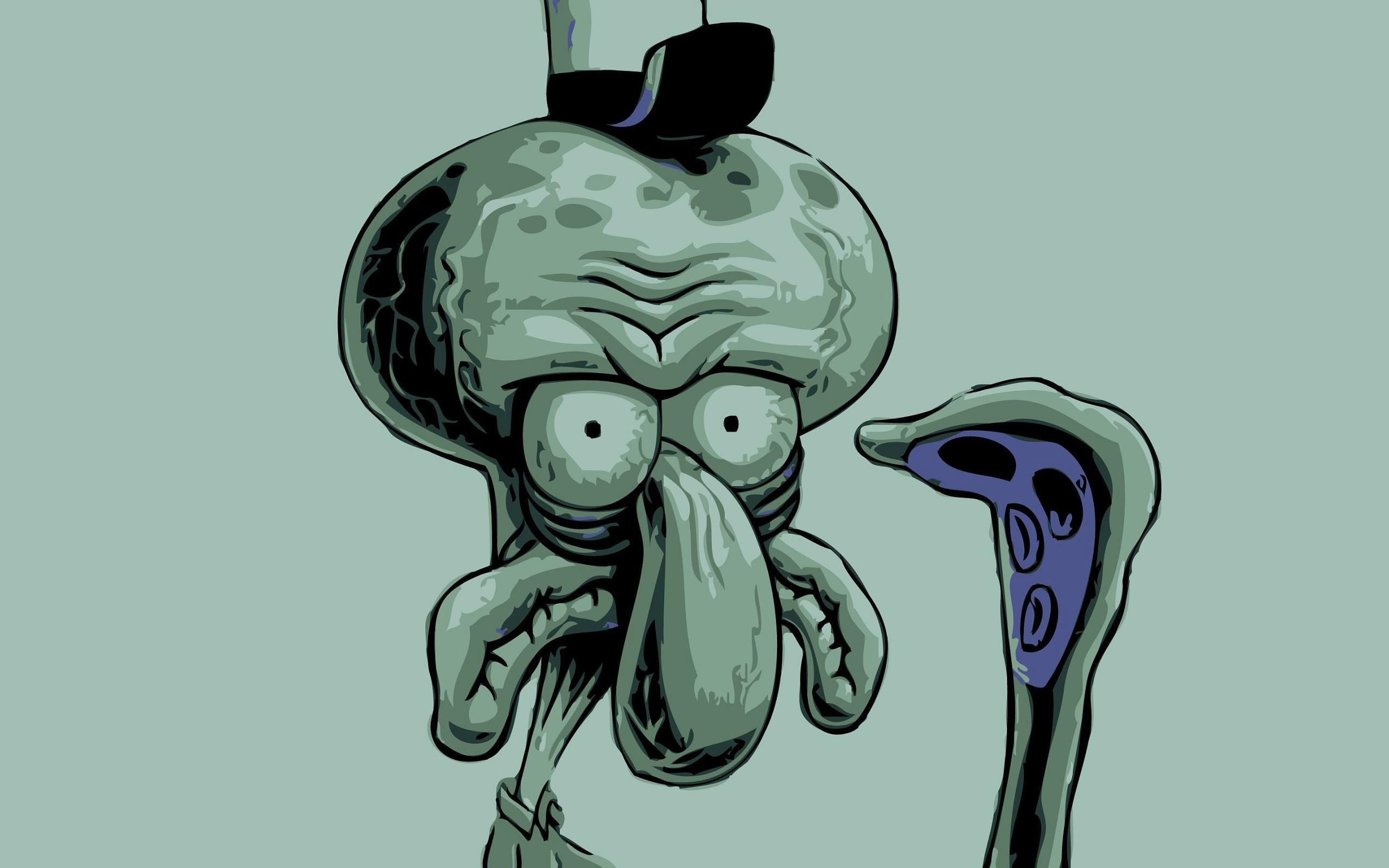 2560x1600 Squidward Tentacles, SpongeBob SquarePants Gallery HD Wallpaper