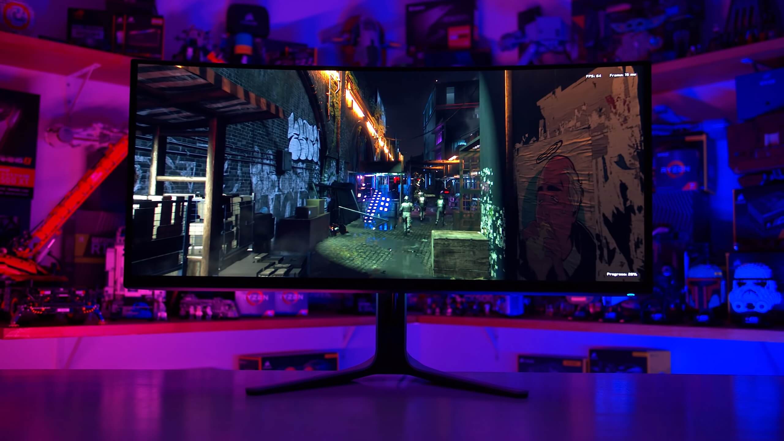 2560x1440 Alienware AW3423DW 34 QD OLED Monitor Review