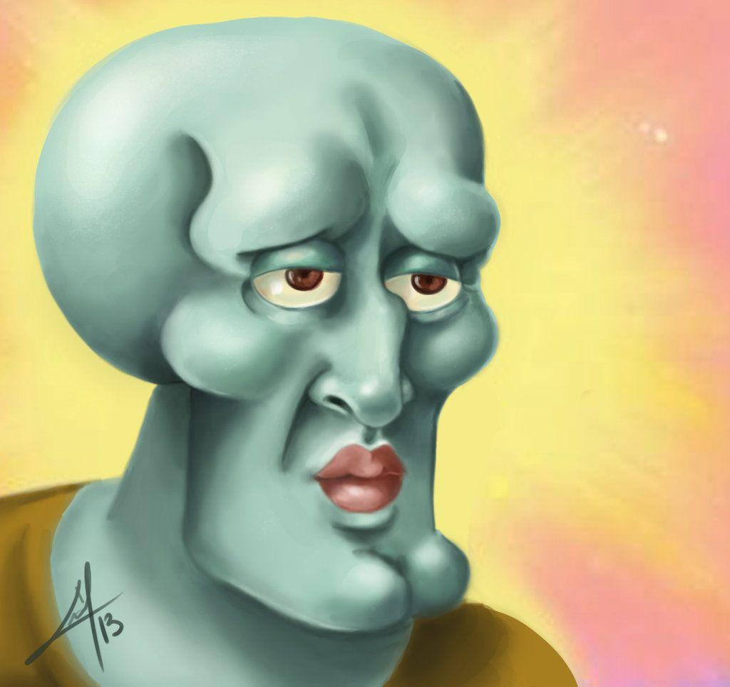 Squidward Painting Wallpapers - Top Free Squidward Painting Backgrounds ...