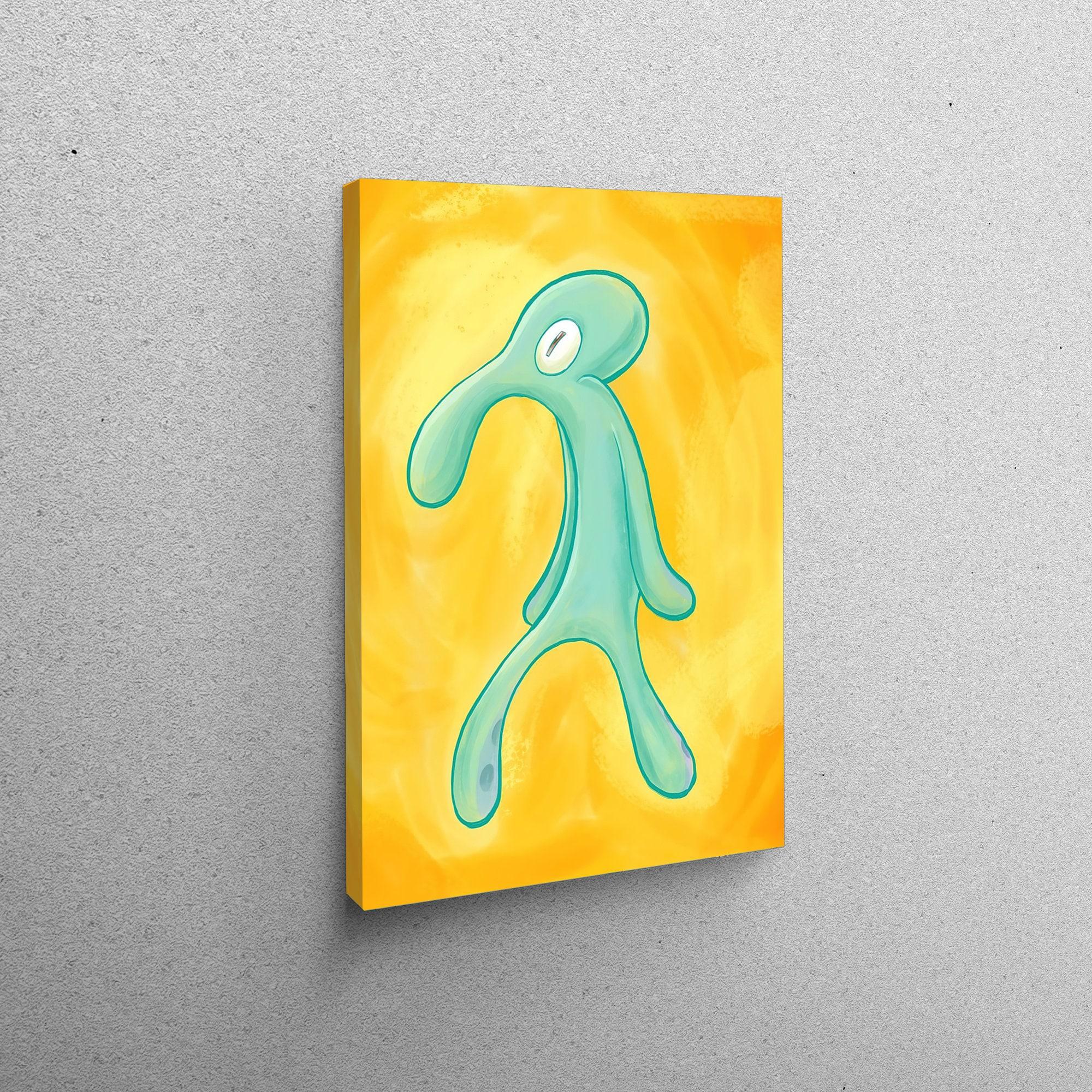 Squidward Painting Wallpapers Top Free Squidward Painting Backgrounds