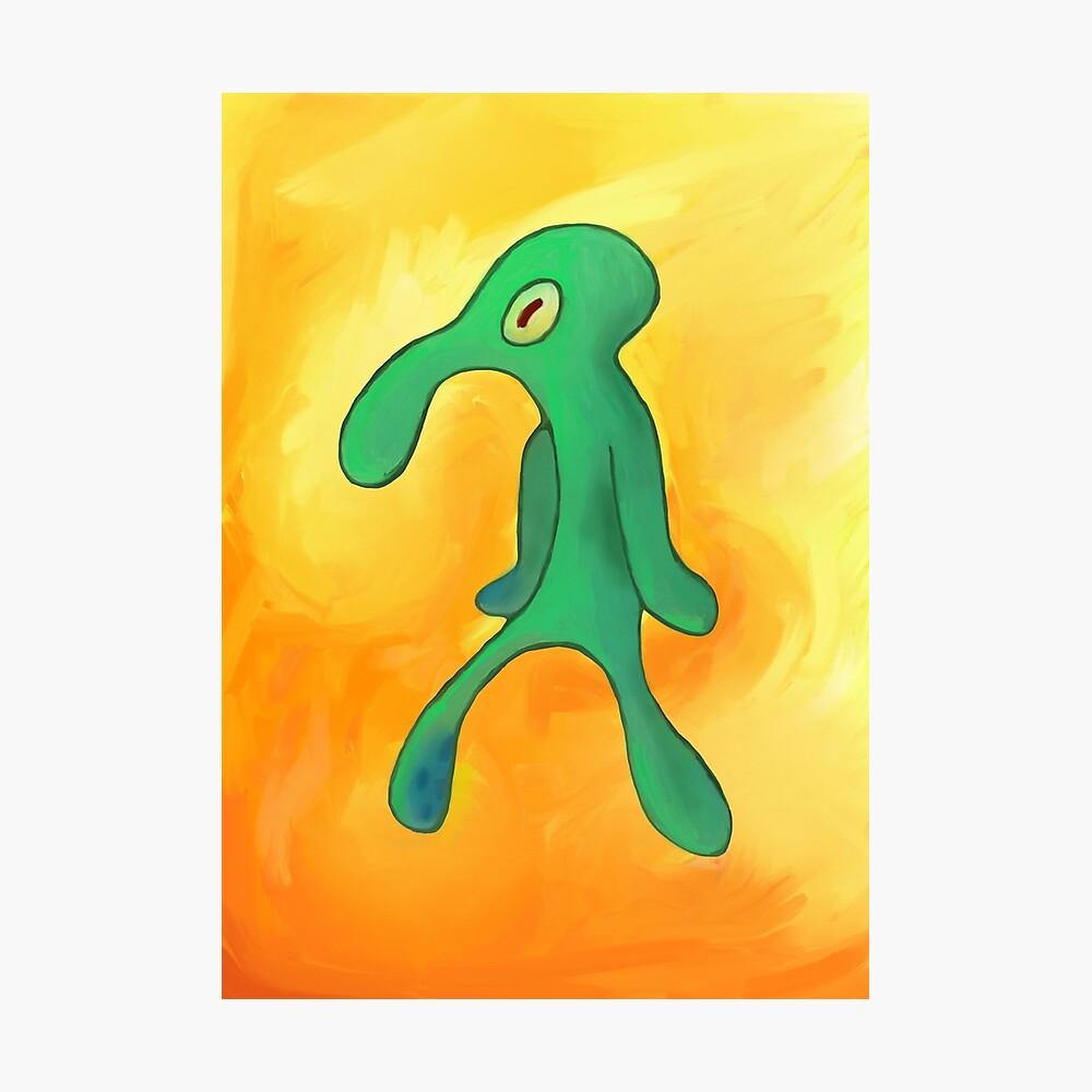 1000x1000 4K Squiddy's best piece of art Poster