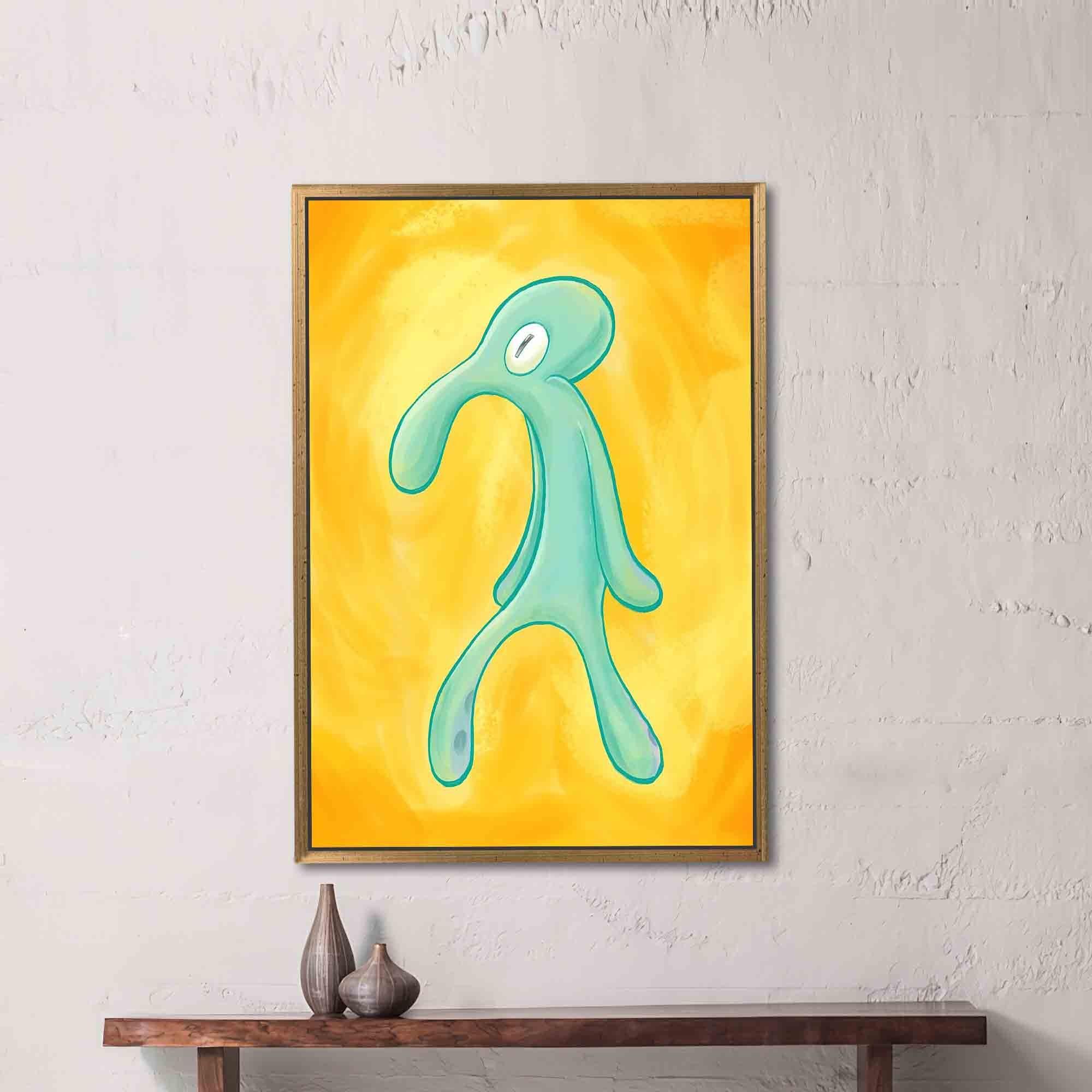 Squidward Painting Wallpapers Top Free Squidward Painting Backgrounds   9029017 