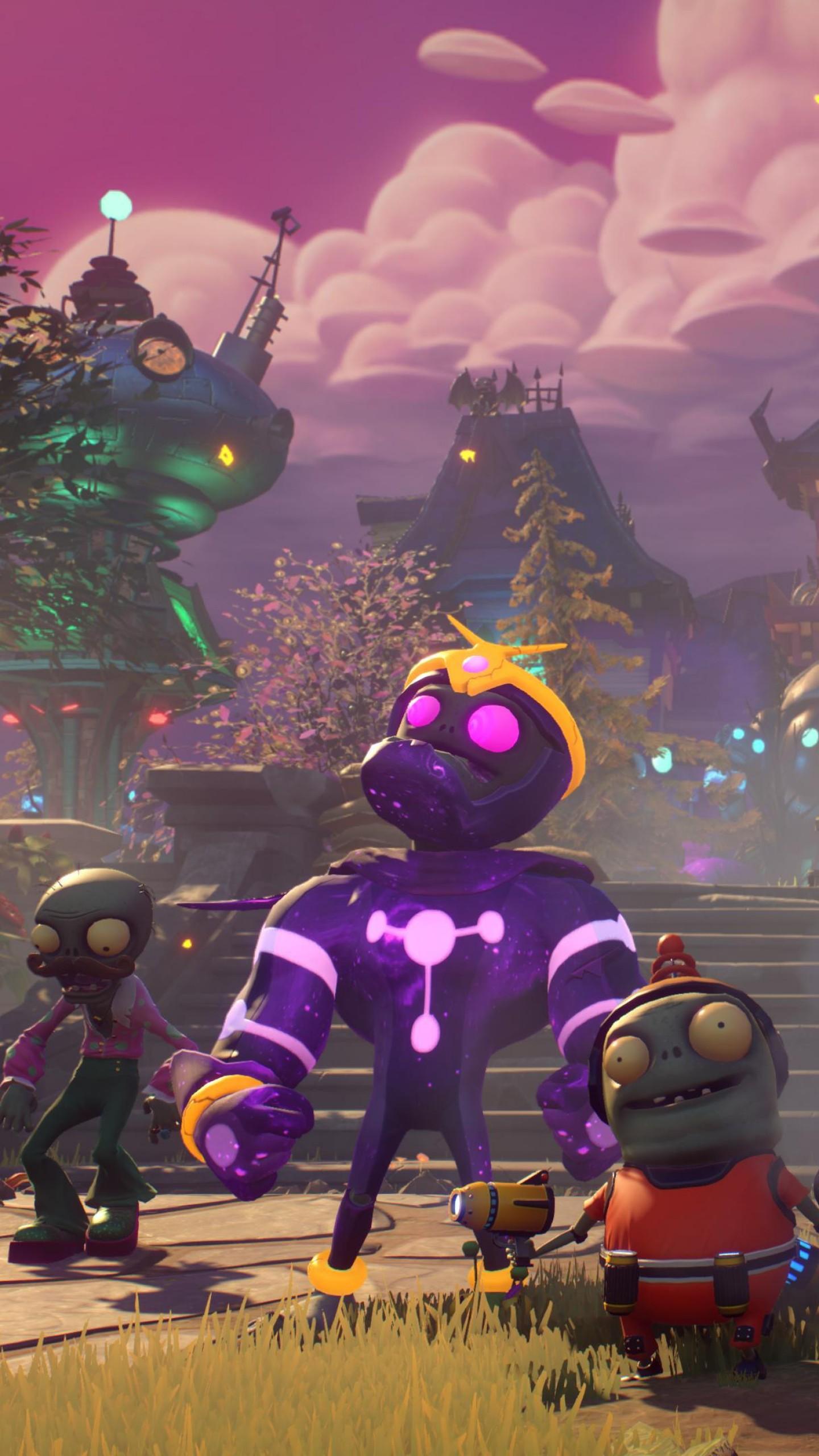 1440x2560 Wallpaper Plants vs. Zombies: Garden Warfare shooter, Best Games, PC, PS Xbox One, Games