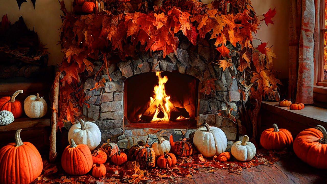 Fireplace Autumn Wallpapers - Top Free Fireplace Autumn Backgrounds ...