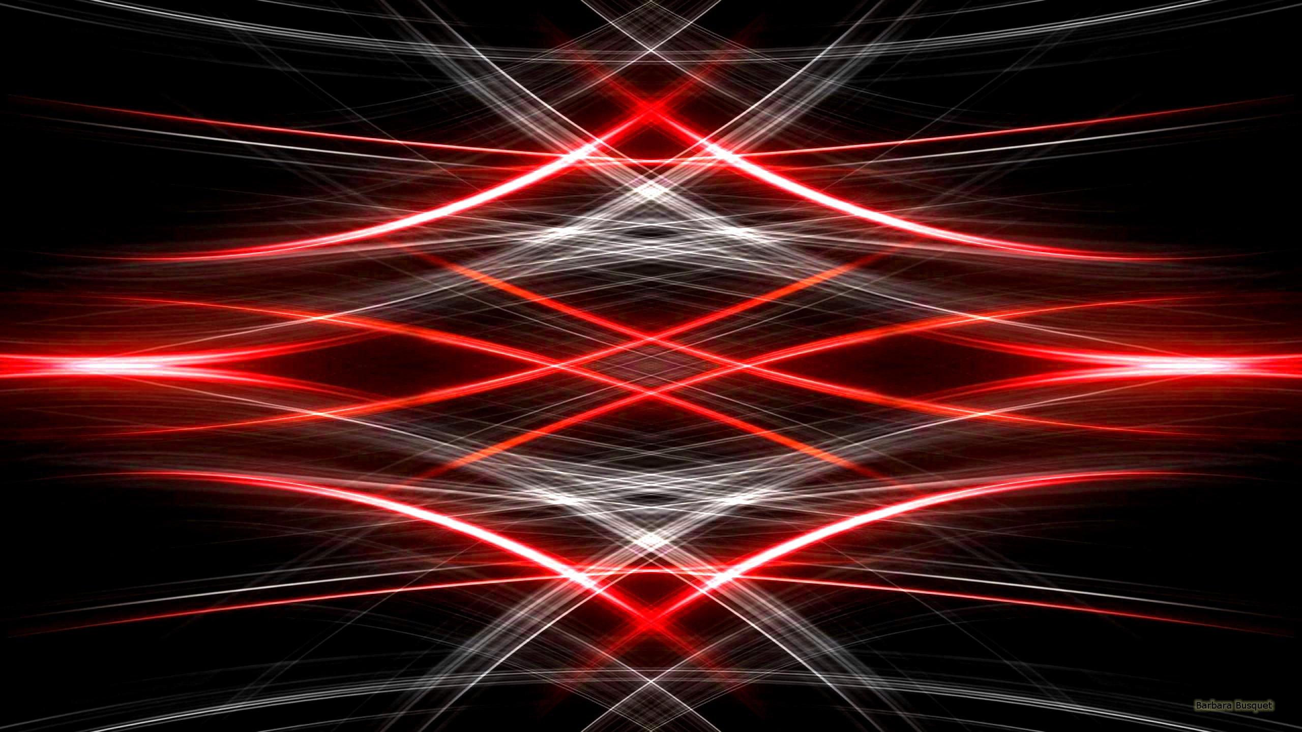 2560x1440 Red Black and White Wallpaper