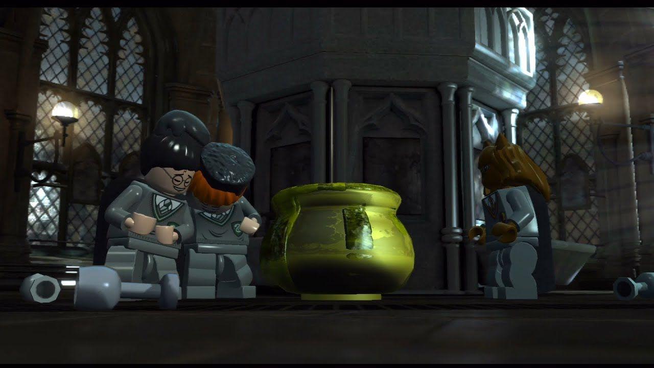 1920x1080 LEGO Harry Potter: Years 1 4.. Crabbe And Goyle (Сюжет)