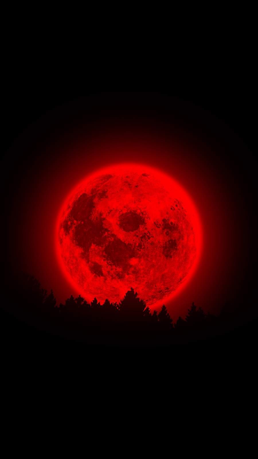 Dark Red Moon Wallpapers - Top Free Dark Red Moon Backgrounds ...
