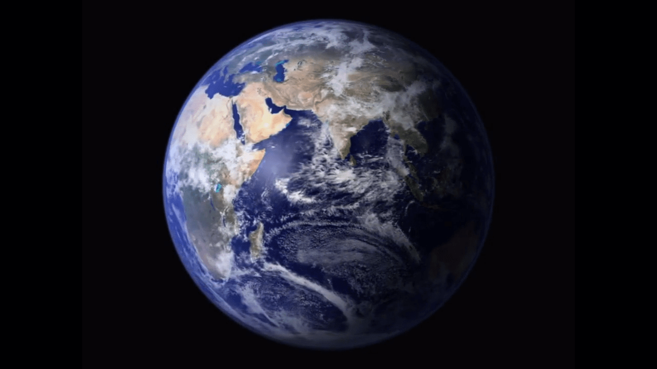 1280x720 Earth's Day and Night from Space