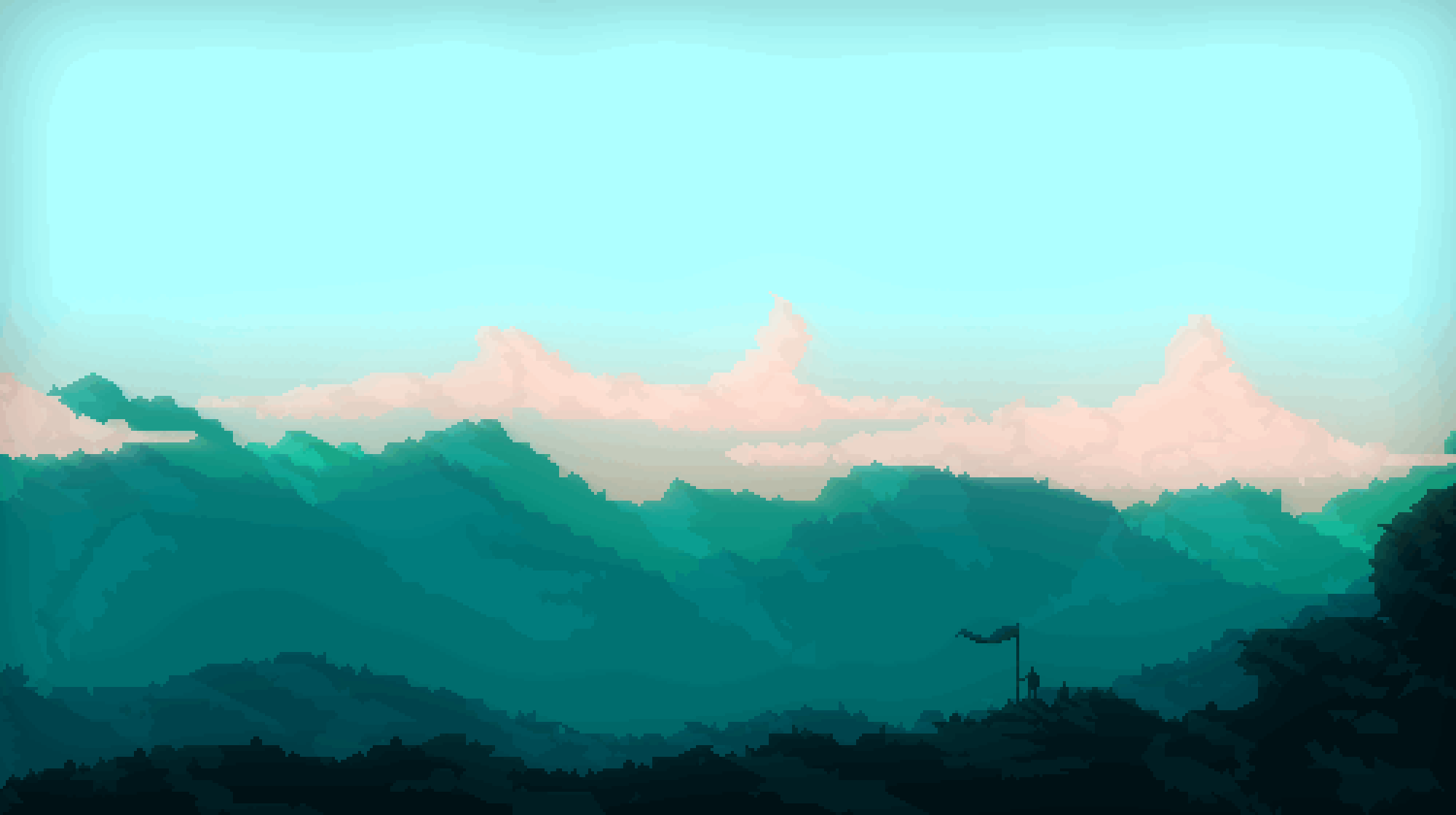 Pixel Art Landscape Wallpapers Top Free Pixel Art Landscape