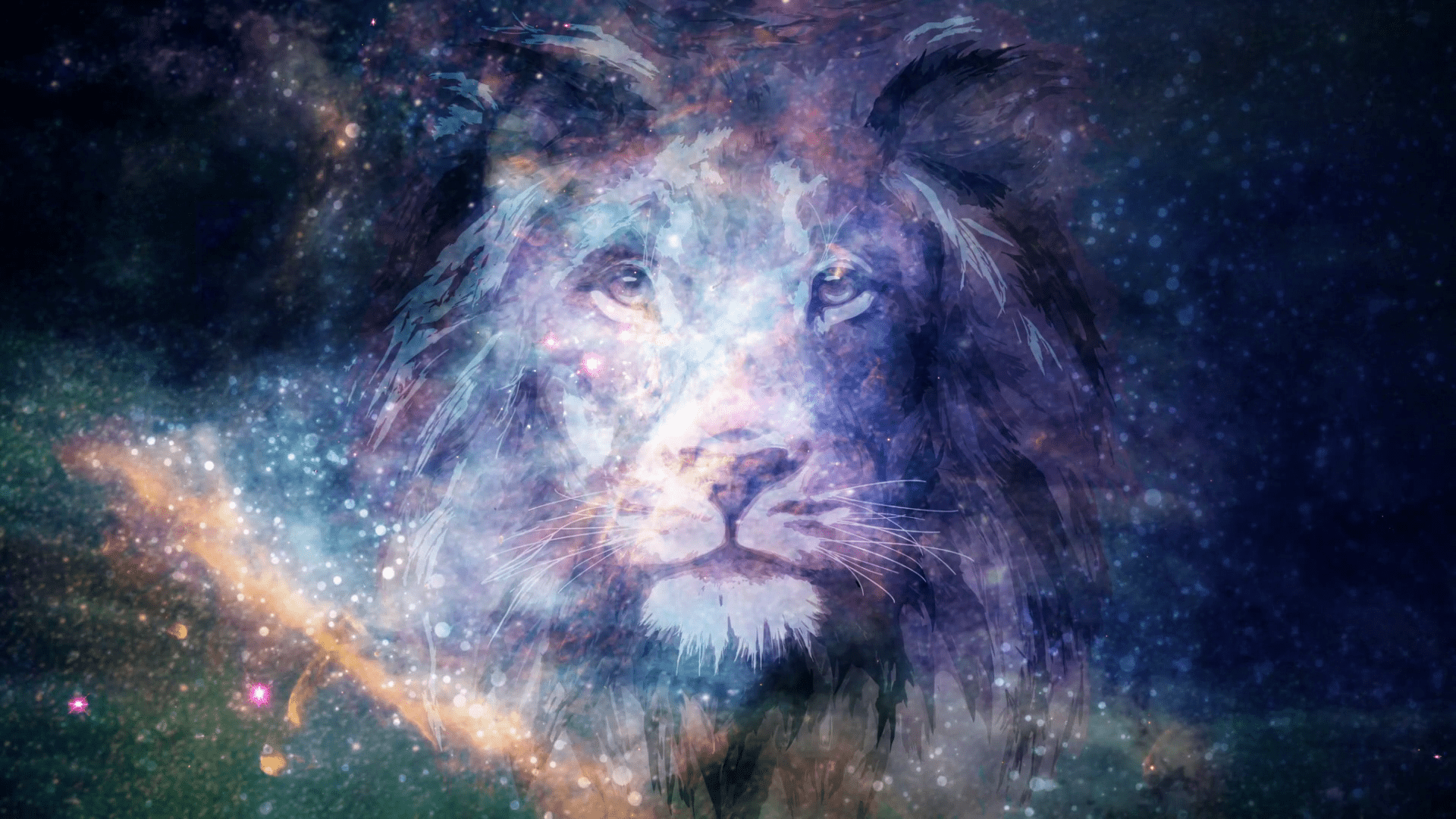 Cosmic Lion Wallpapers - Top Free Cosmic Lion Backgrounds - WallpaperAccess