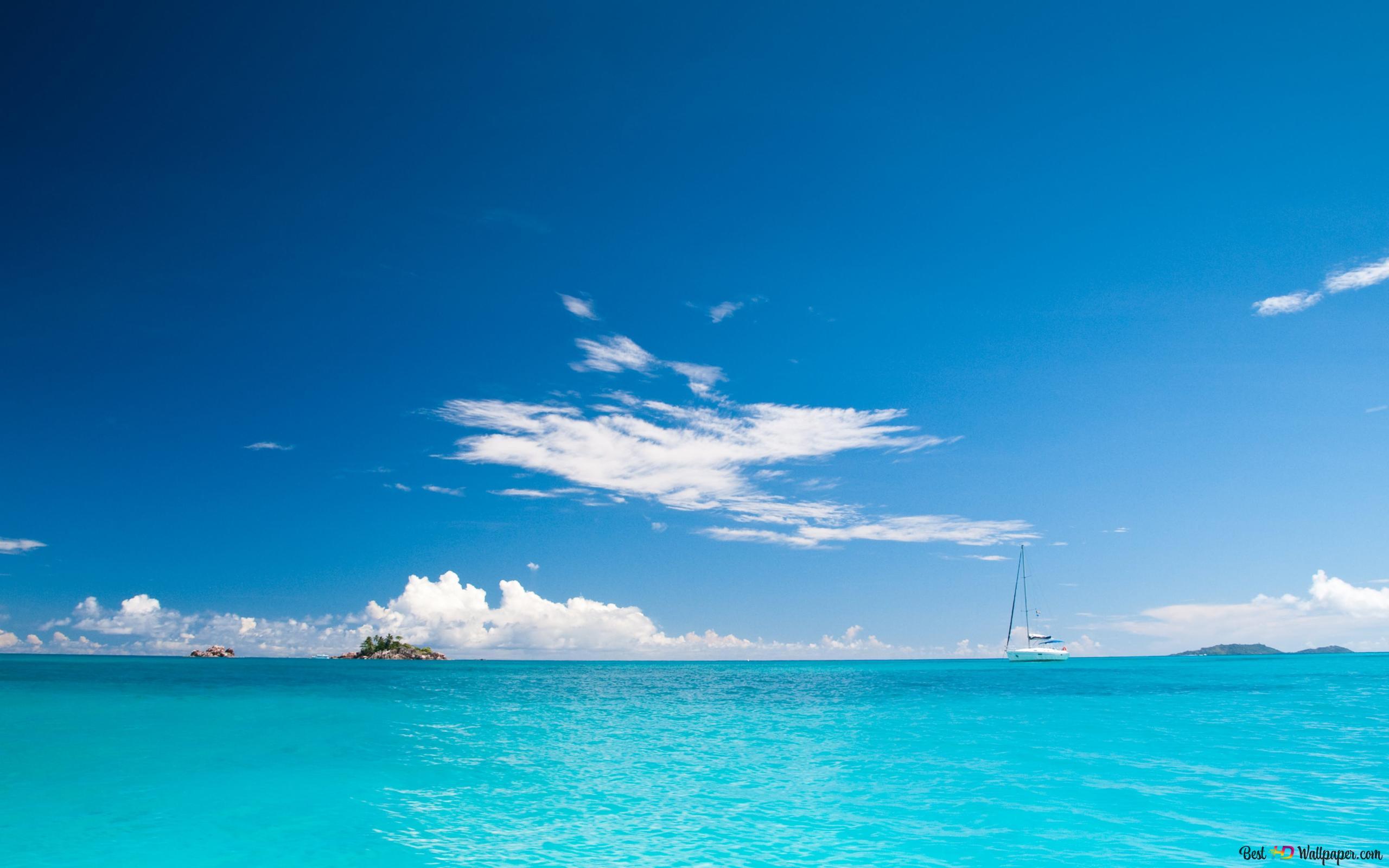 2560x1600 Sea and sky 4K wallpaper download