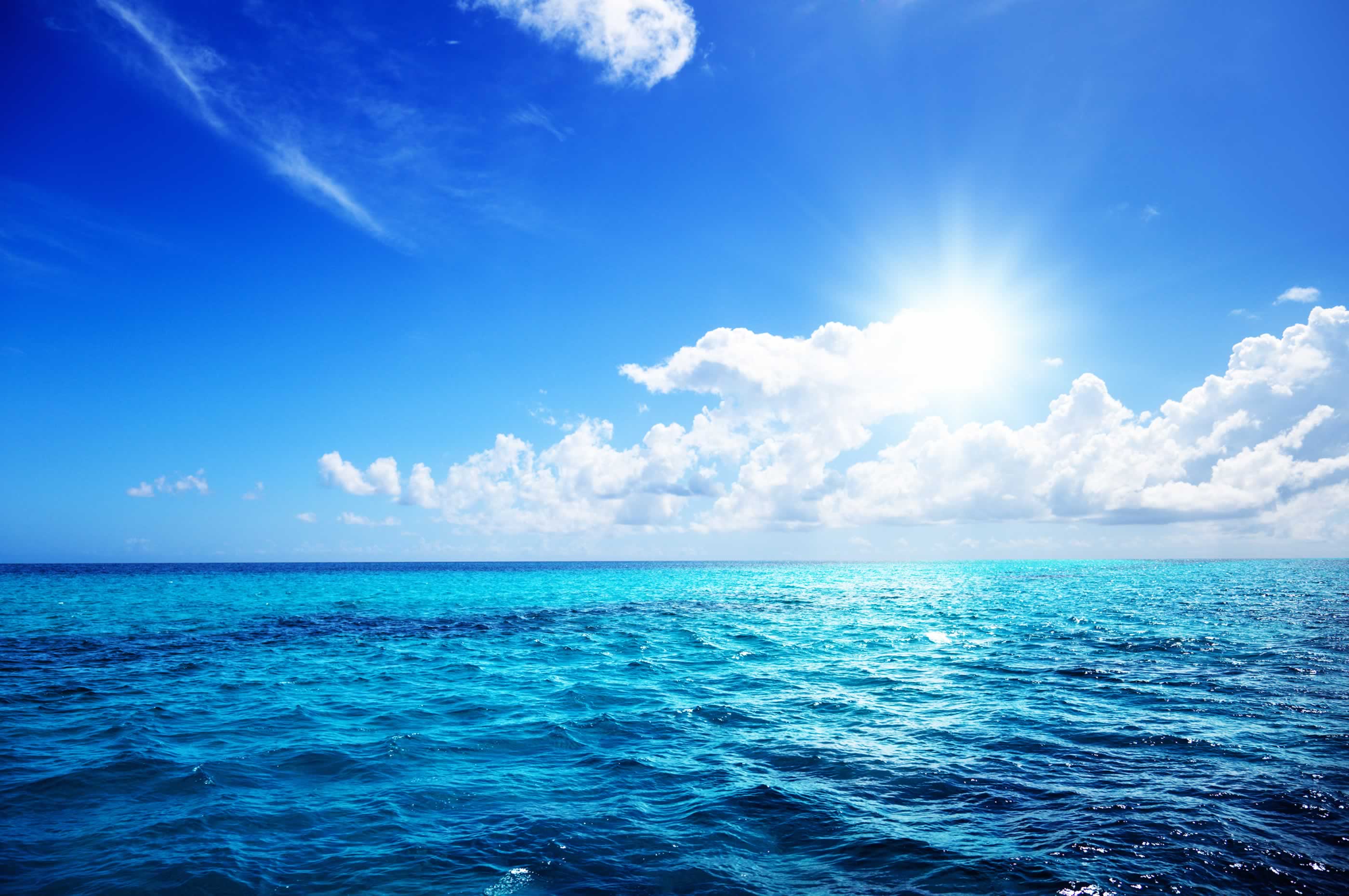 2800x1860 Free photo: Ocean and sky, Ocean, Sea
