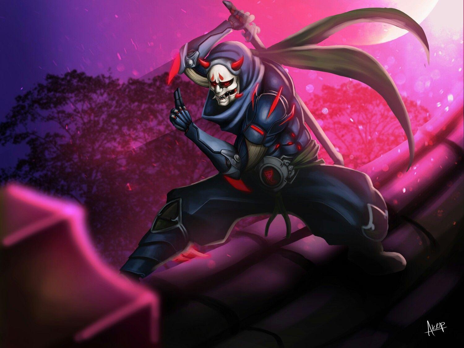 Oni Genji Wallpapers - Top Free Oni Genji Backgrounds - WallpaperAccess