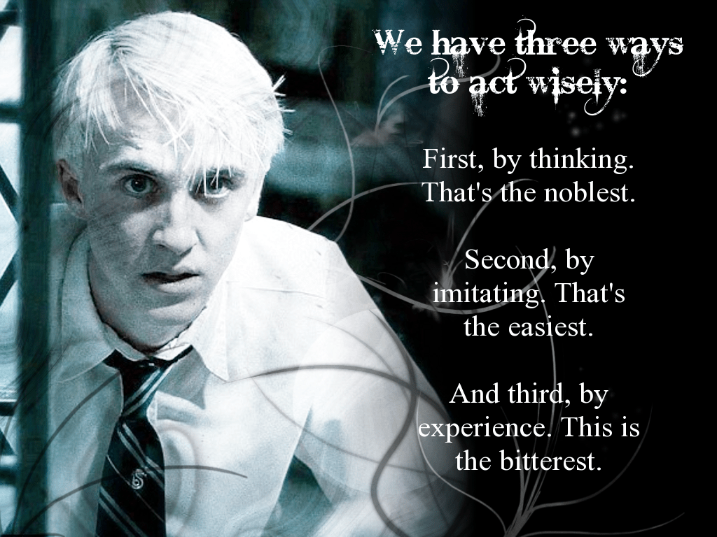 1024x768 Harry Potter And Draco Malfoy Wallpaper