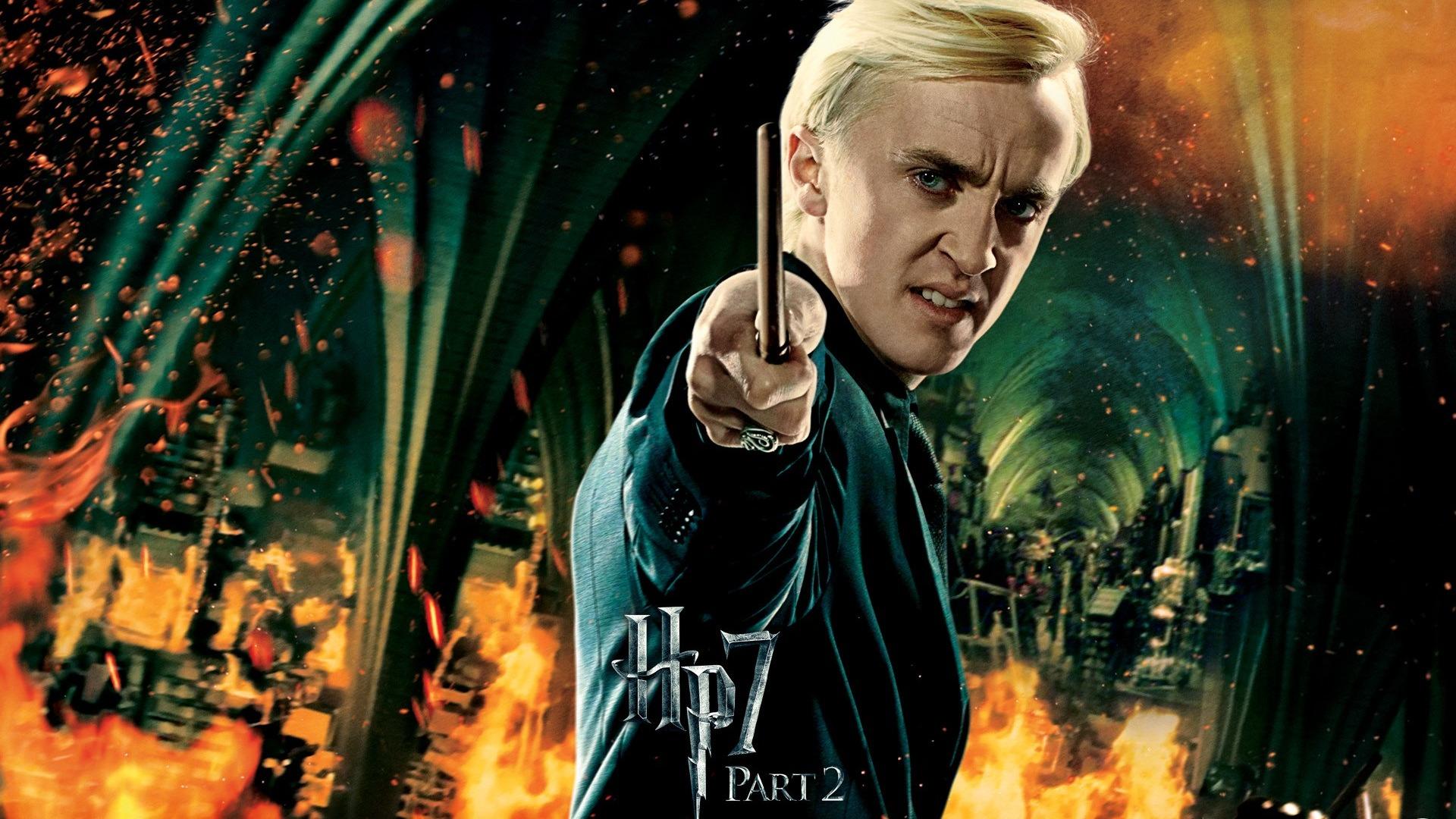 1920x1080 Harry Potter 7 Draco Malfoy Wallpaper