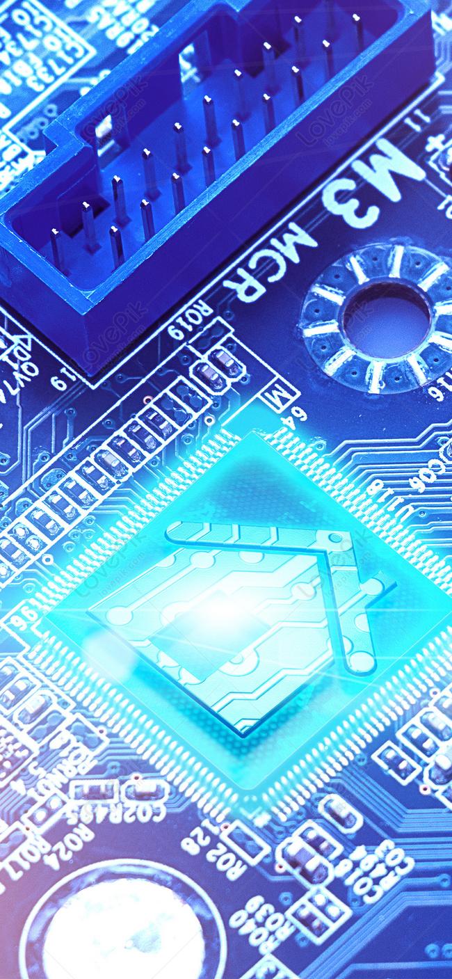 650x1407 Pcb Technology Mobile Phone Wallpaper Image Free Download