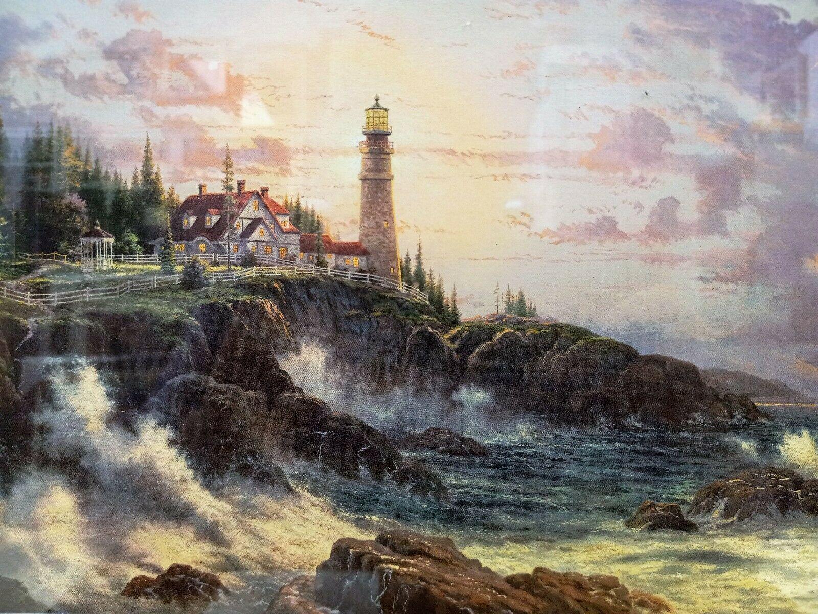 1600x1200 Clearing Storms By Thomas Kinkade (Signed). Baterby's Art Gallery