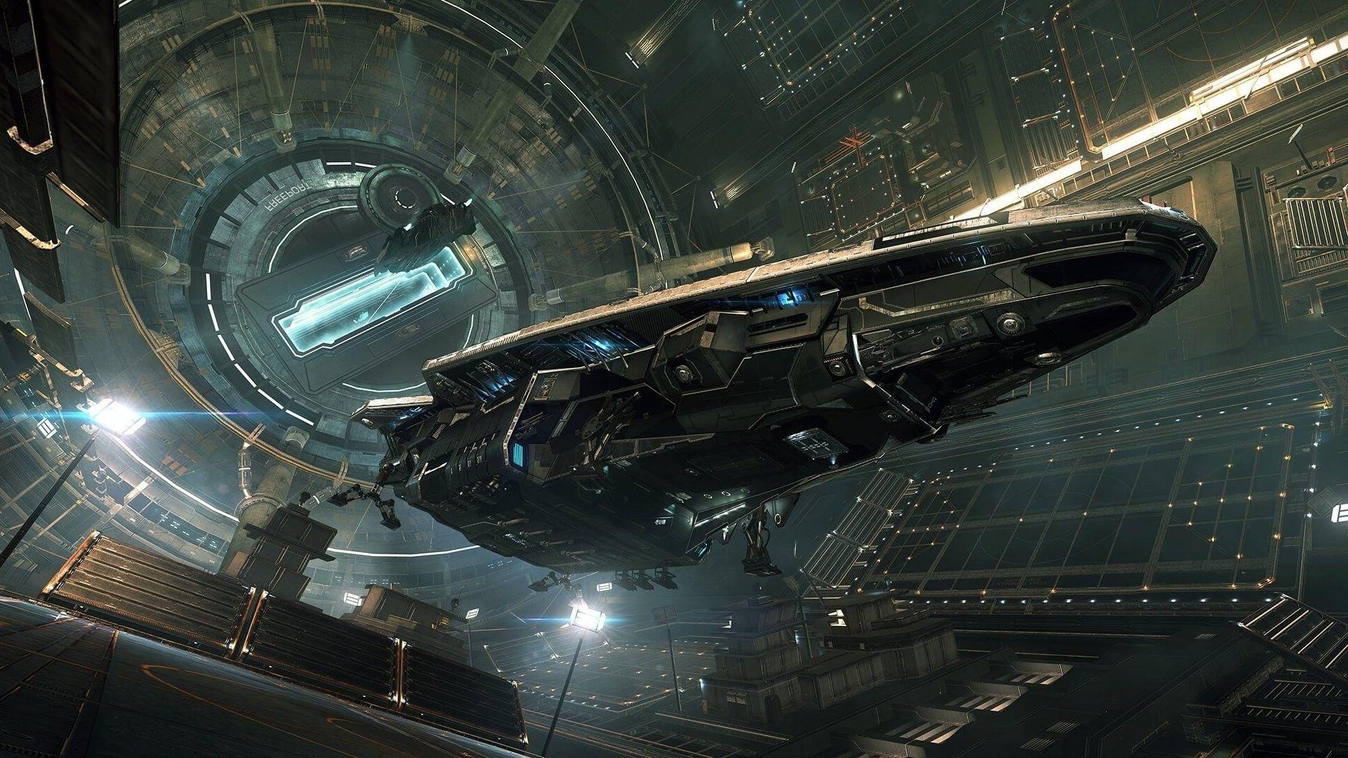 1920x1080 Elite: Dangerous, Video Games, Science Fiction, Spaceship, Anaconda